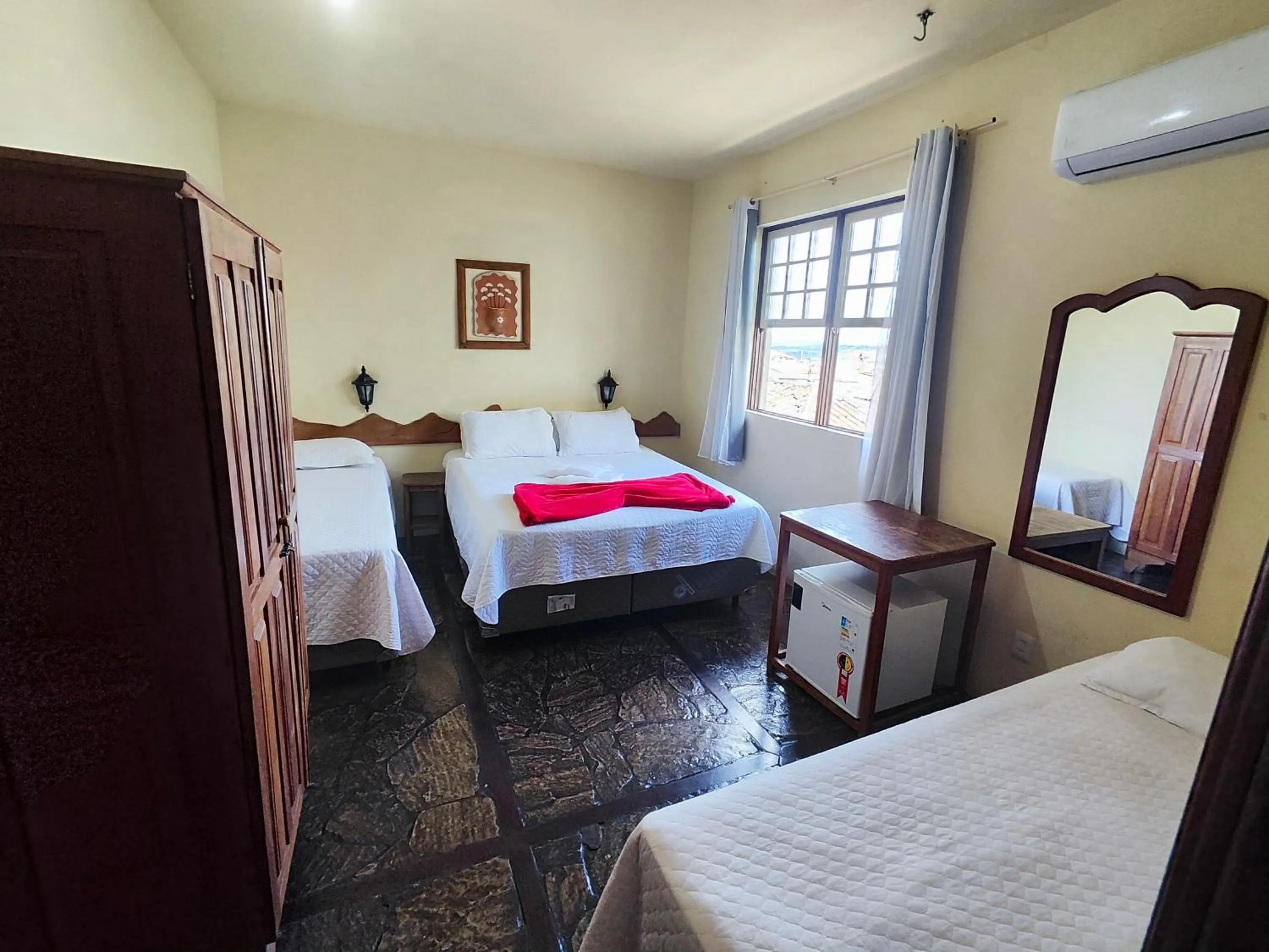 Bed in Hotel Montanhas de Minas