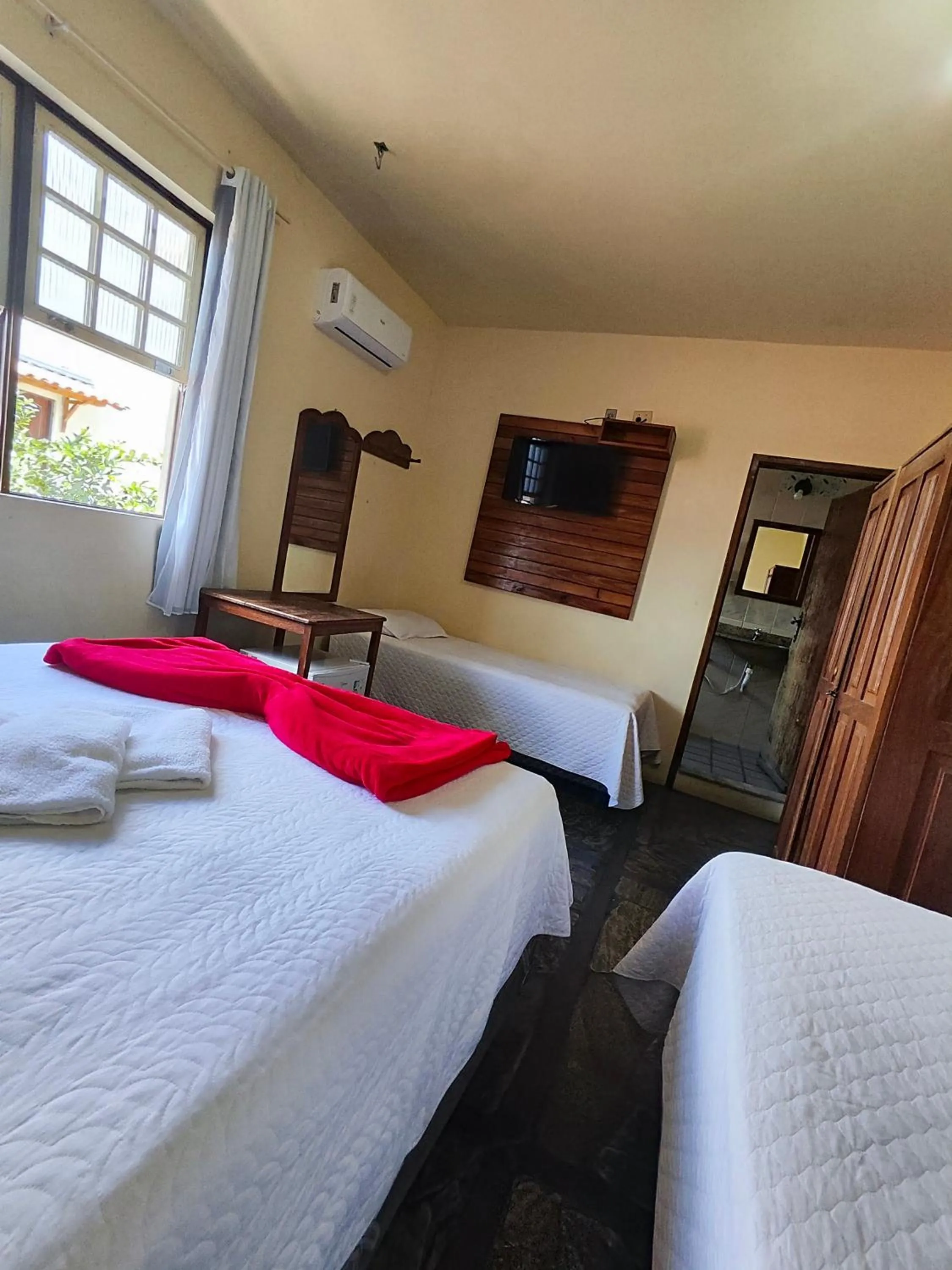 Bed in Hotel Montanhas de Minas