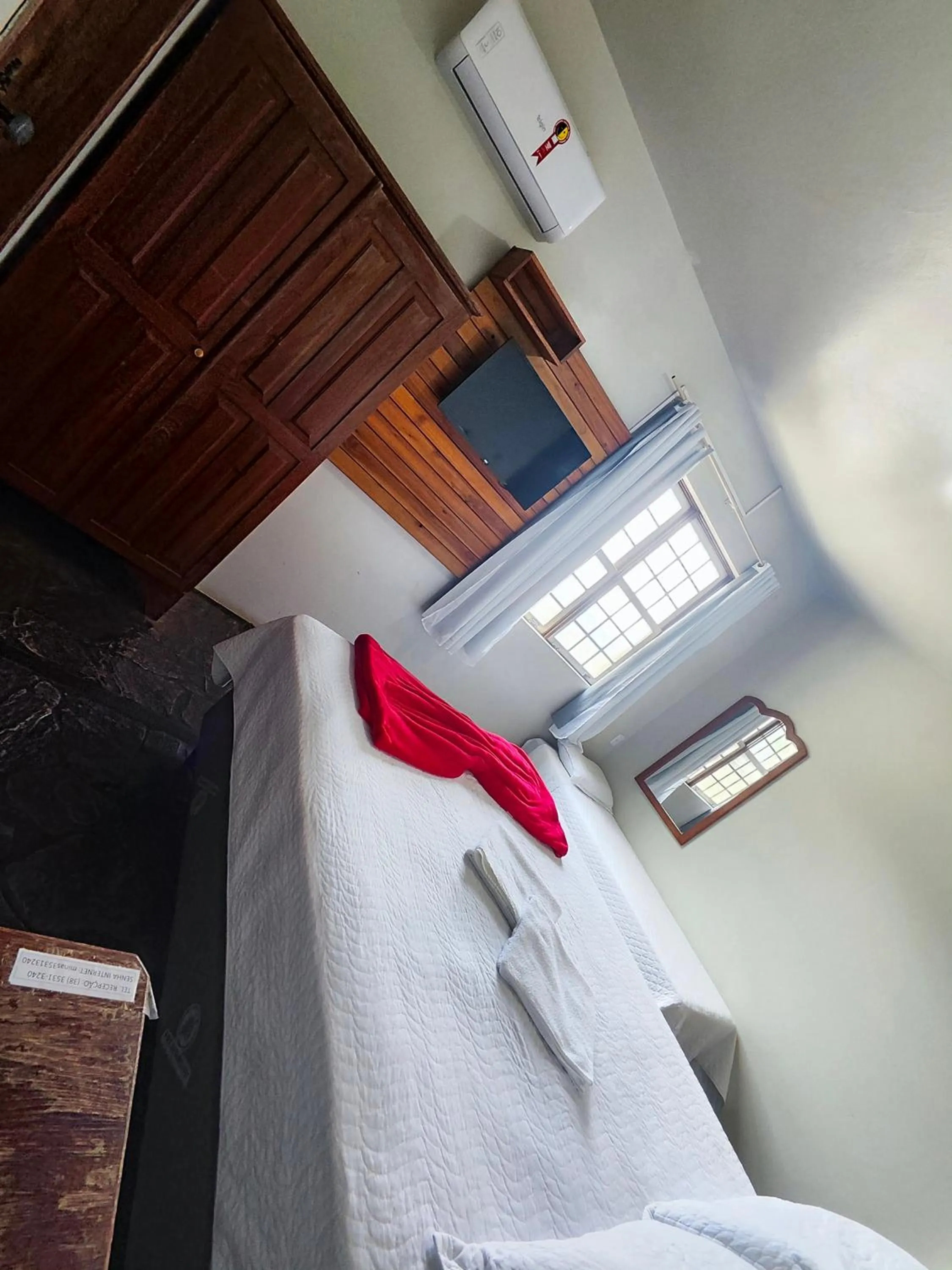 Bed in Hotel Montanhas de Minas