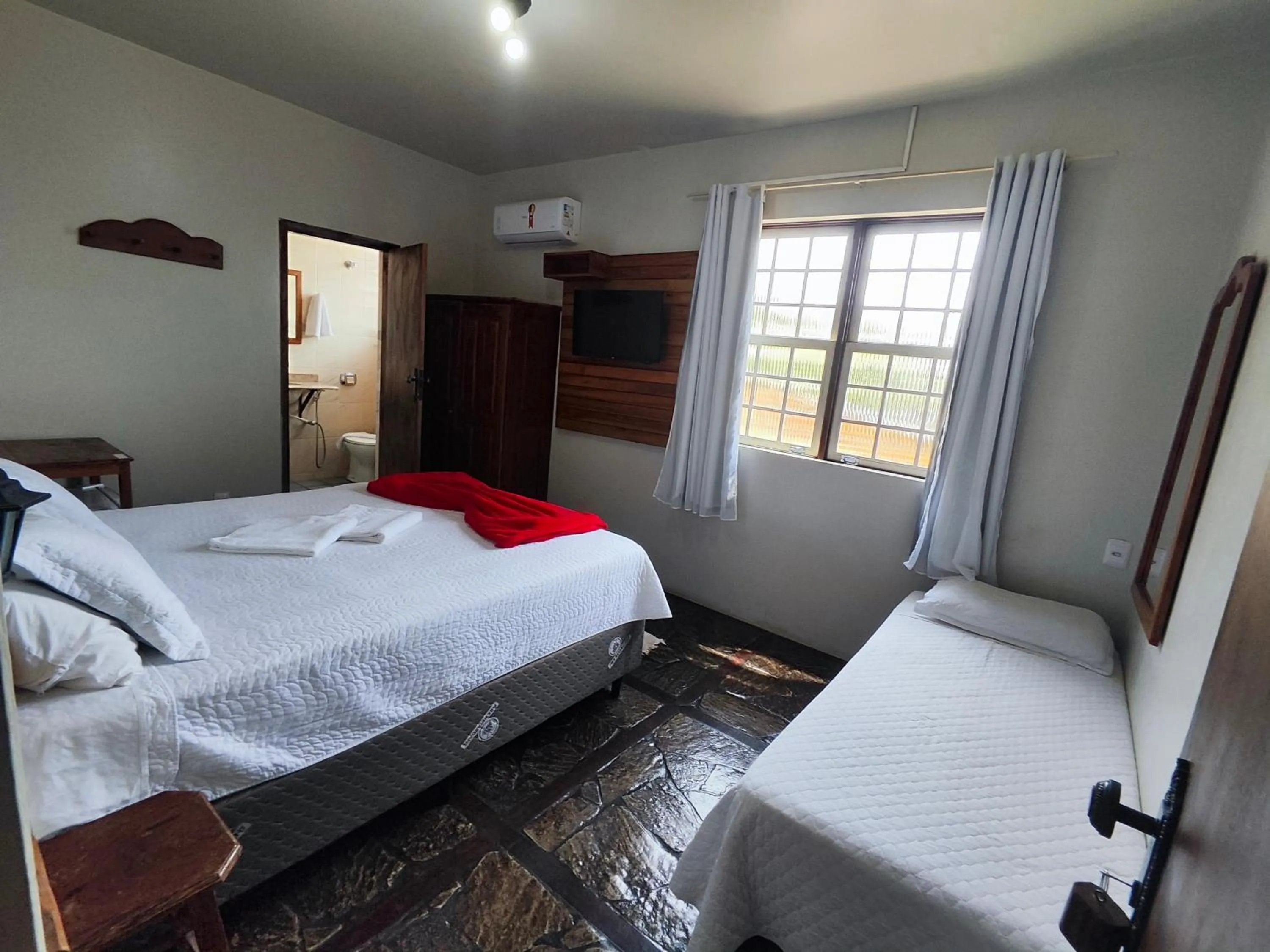 Bed in Hotel Montanhas de Minas