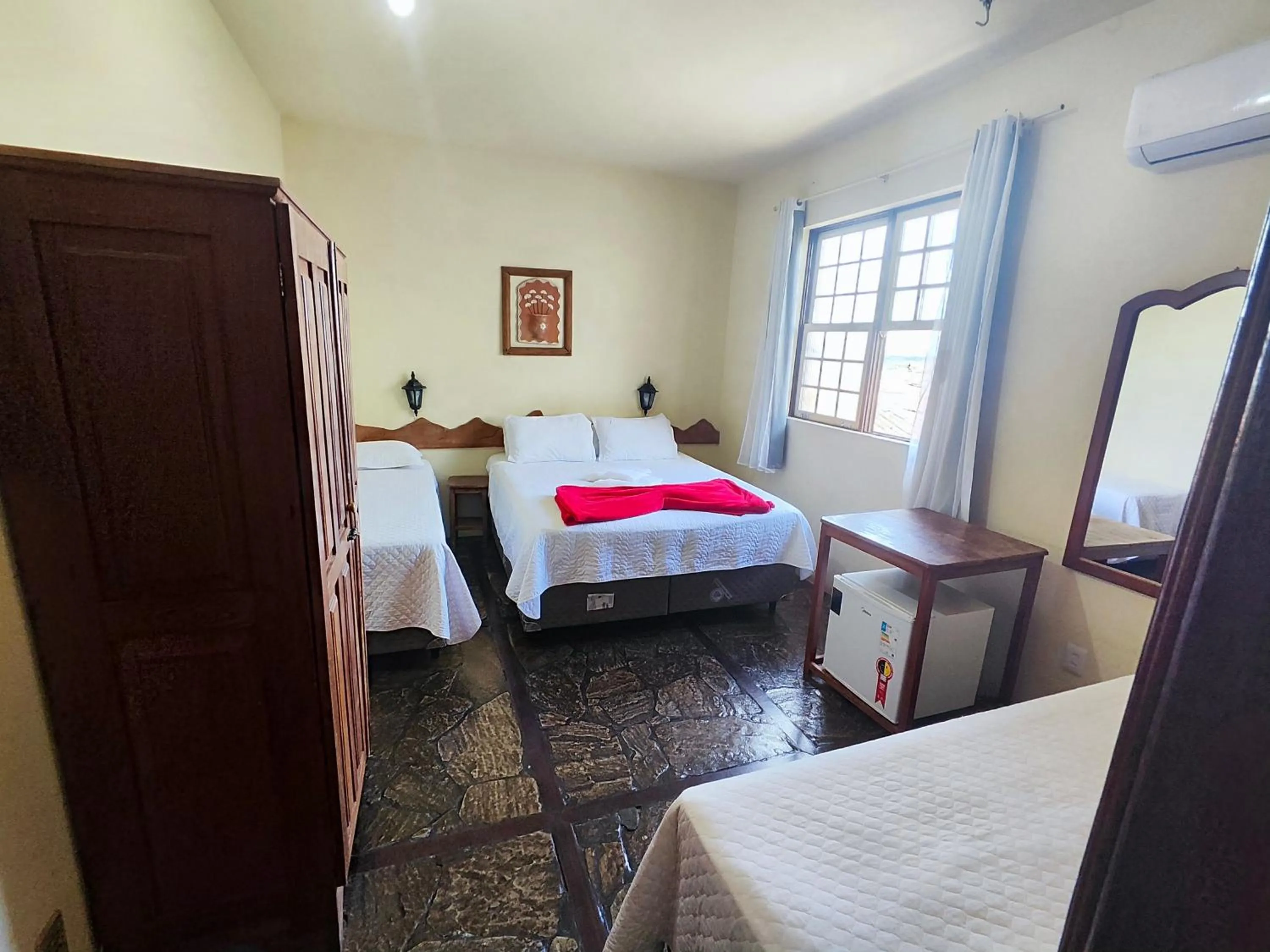 Bed in Hotel Montanhas de Minas
