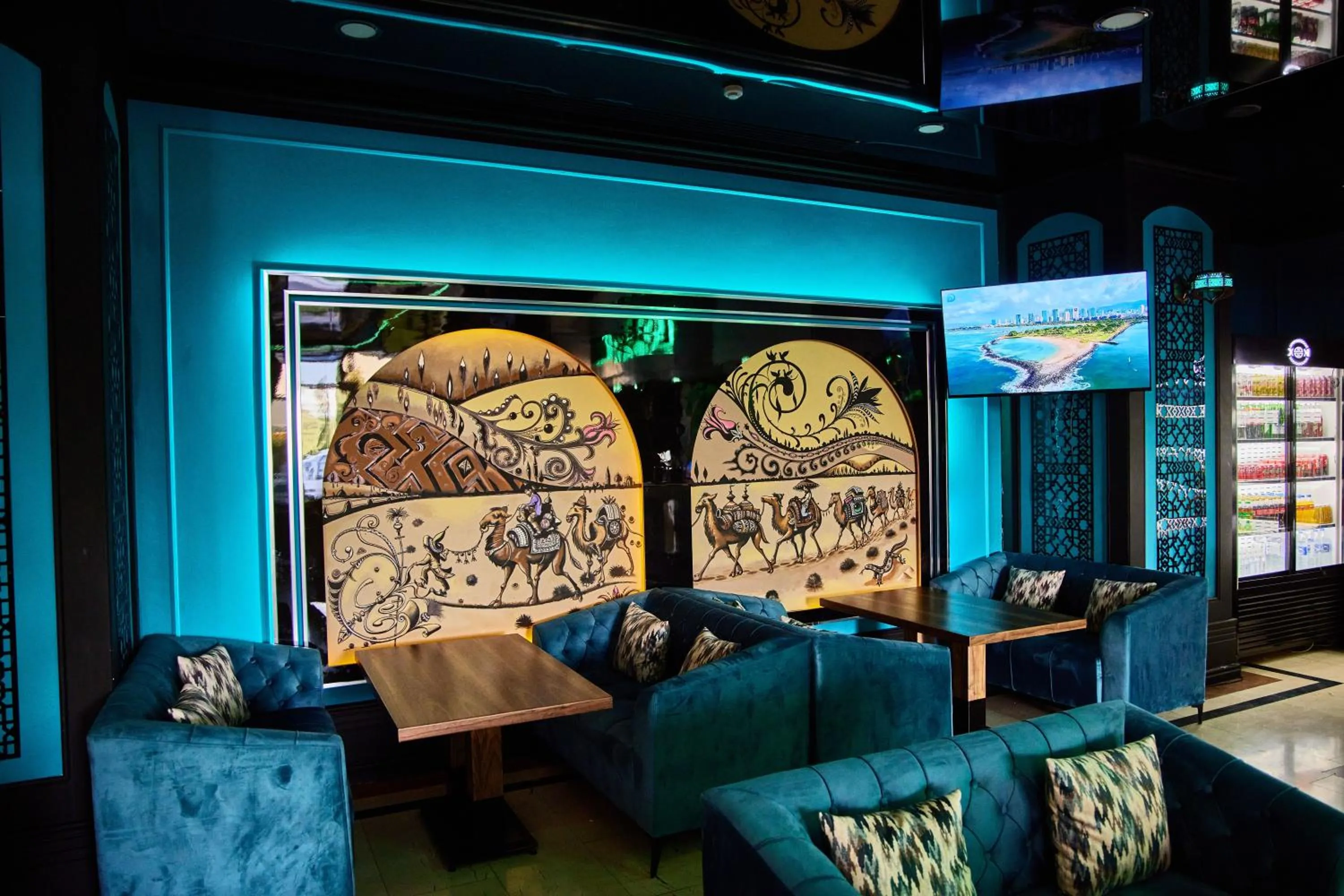 Lobby or reception in Hotel Uzbekistan