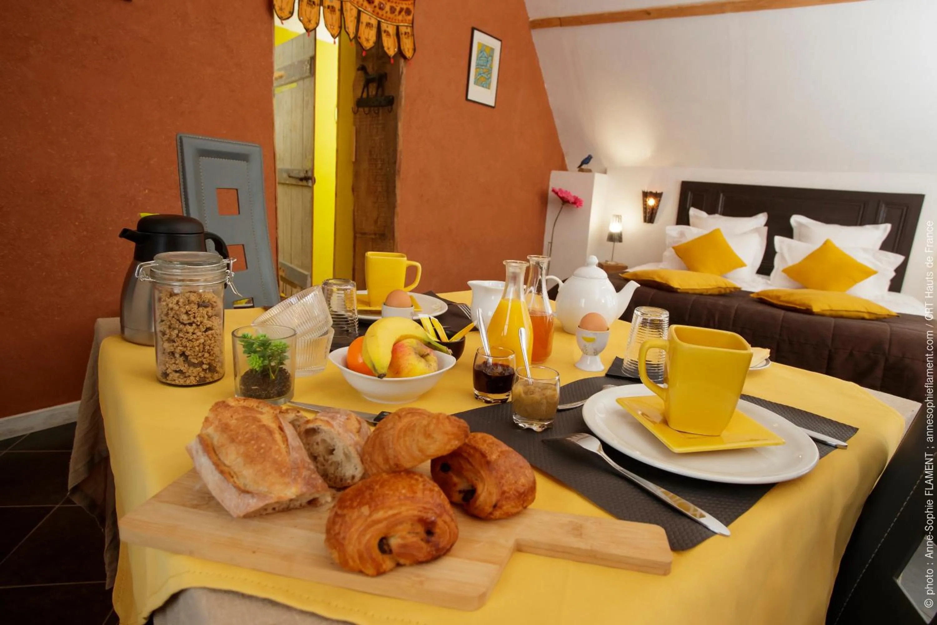 Breakfast in Alex Factory Gites et Chambres d'hôtes Côte d'Opale