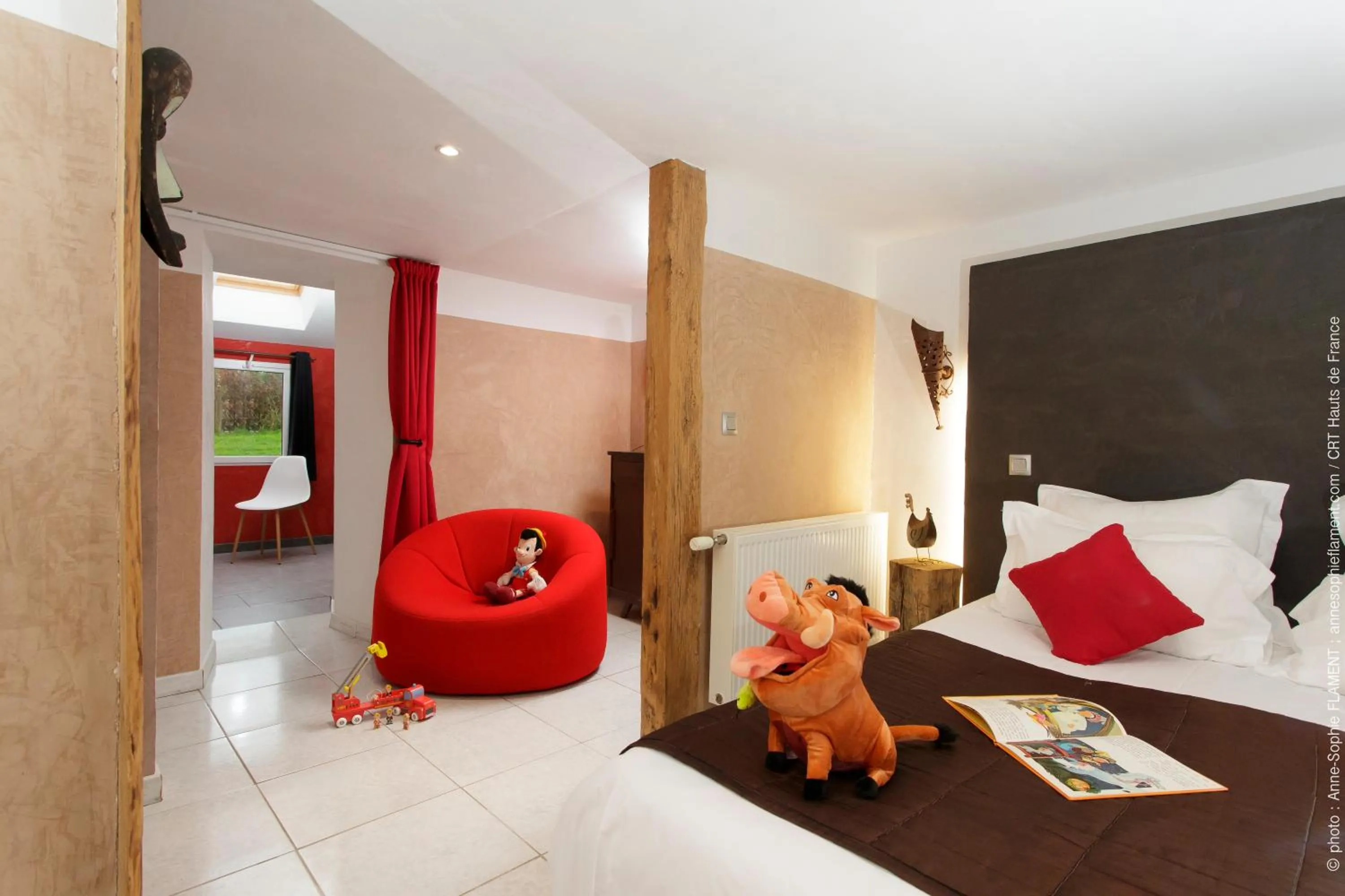 Photo of the whole room in Alex Factory Gites et Chambres d'hôtes Côte d'Opale