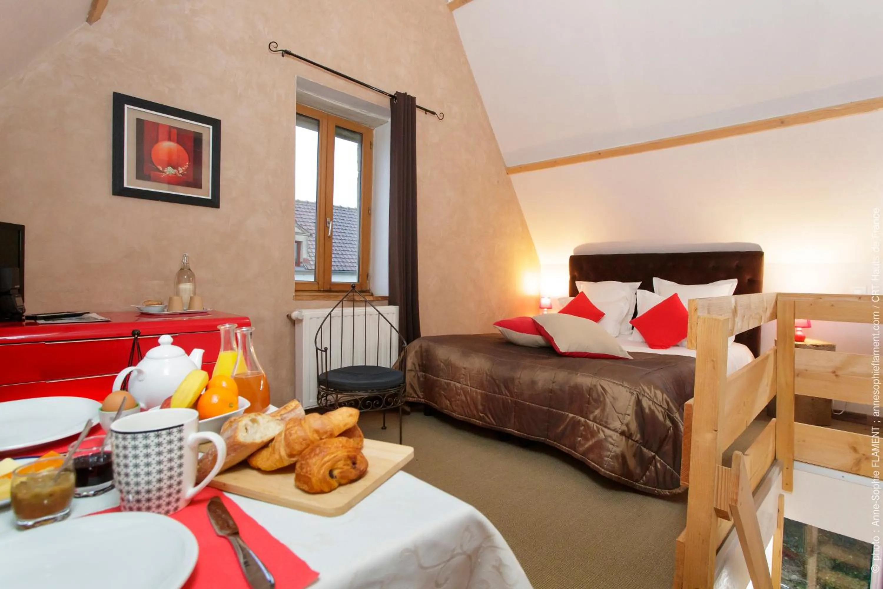 Bedroom in Alex Factory Gites et Chambres d'hôtes Côte d'Opale