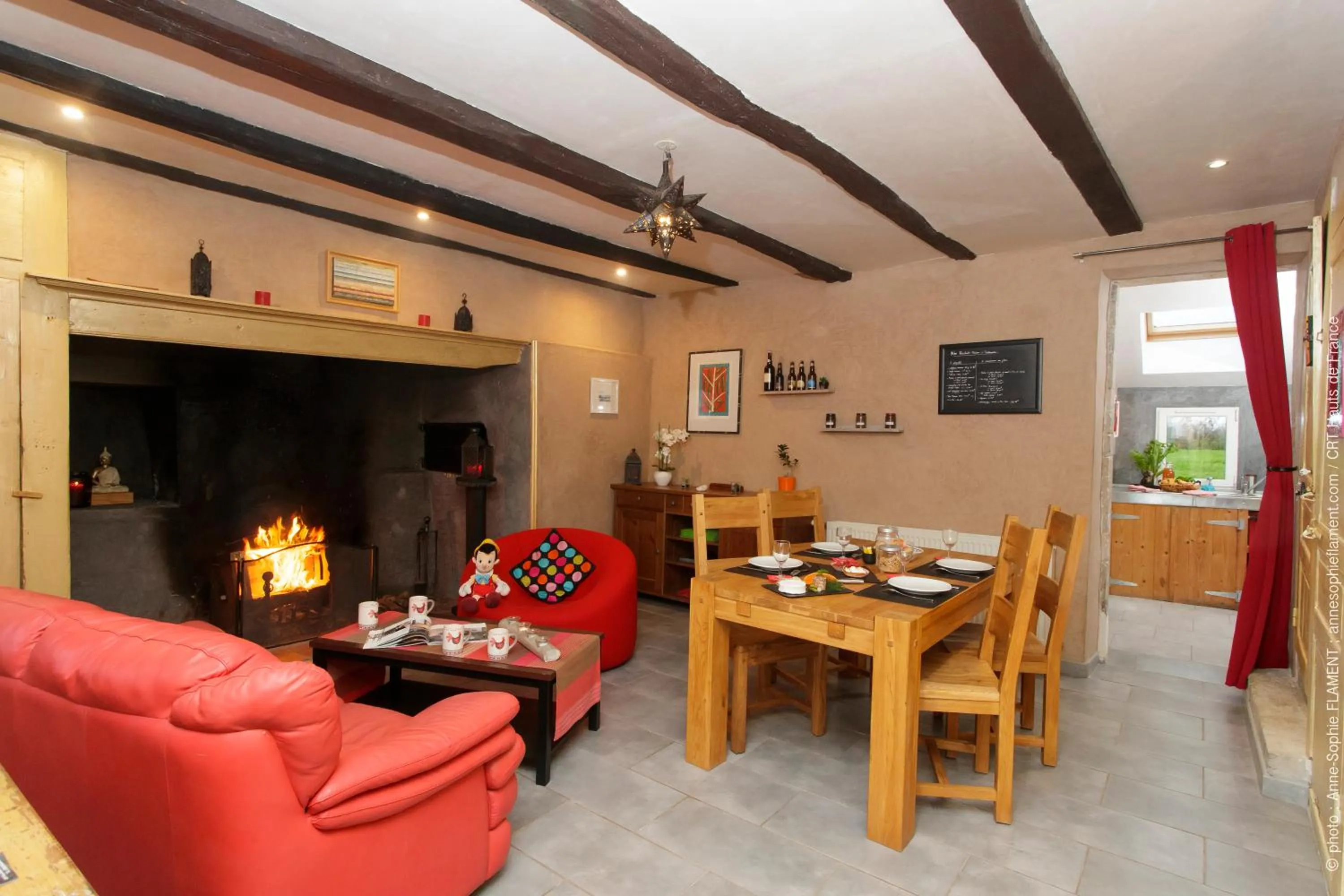 Living room in Alex Factory Gites et Chambres d'hôtes Côte d'Opale