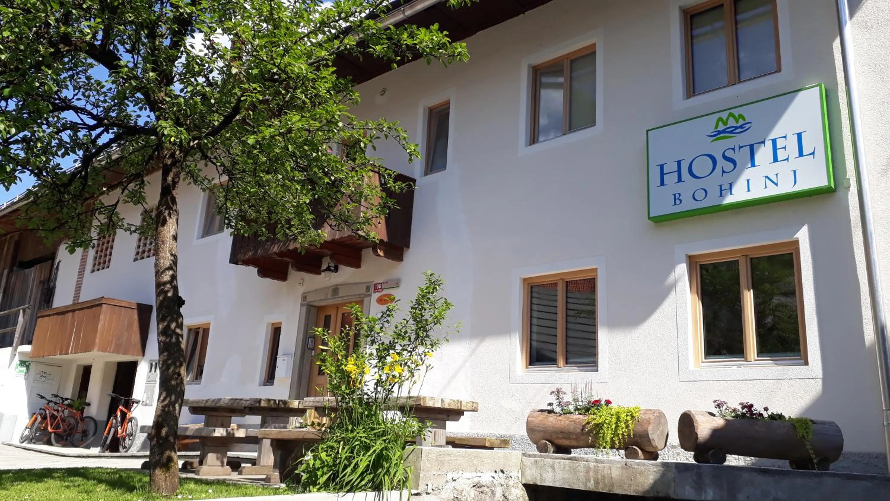 Property building in Apartments & Hostel Bohinj