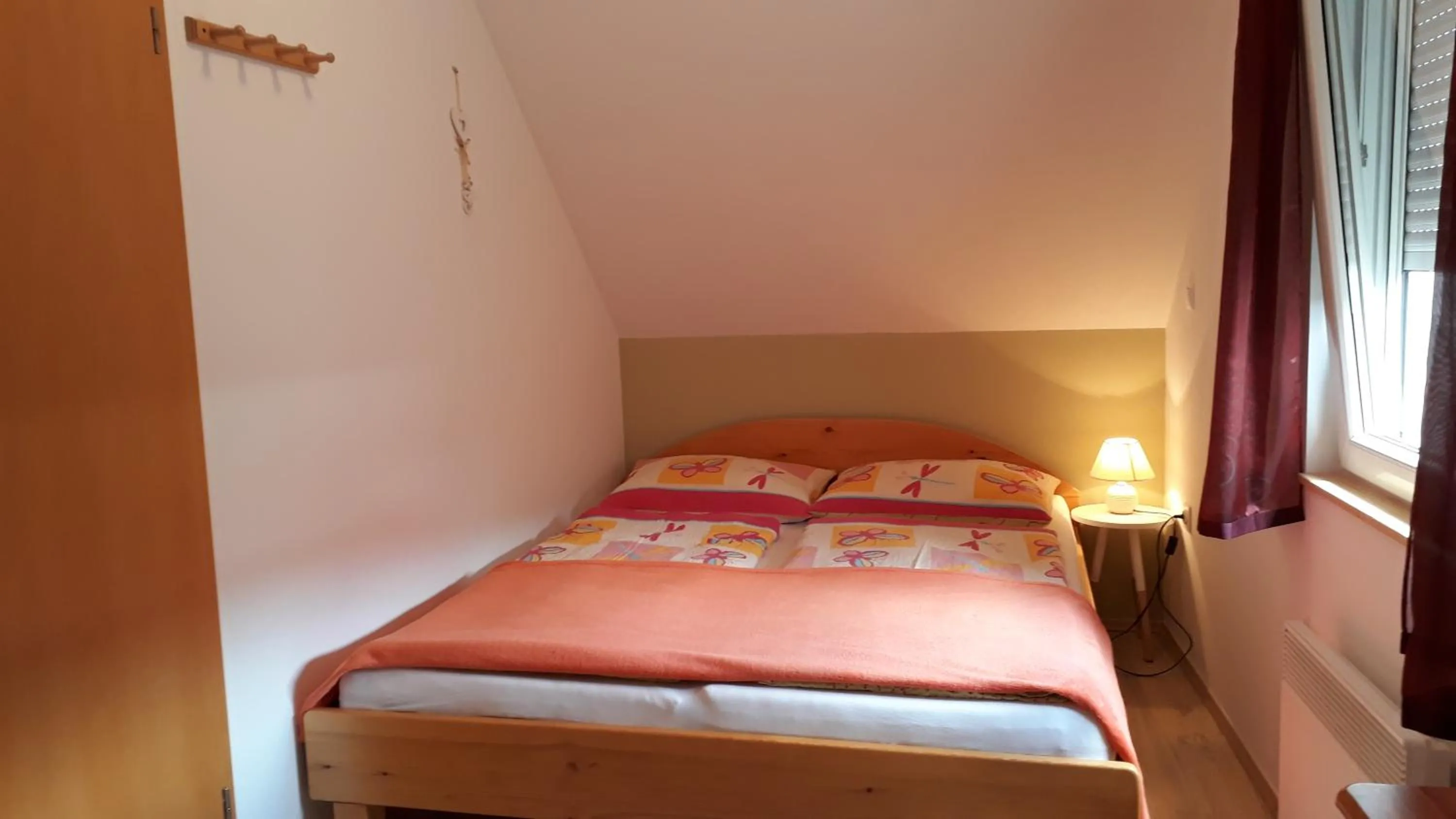 Bedroom, Bed in Apartments & Hostel Bohinj