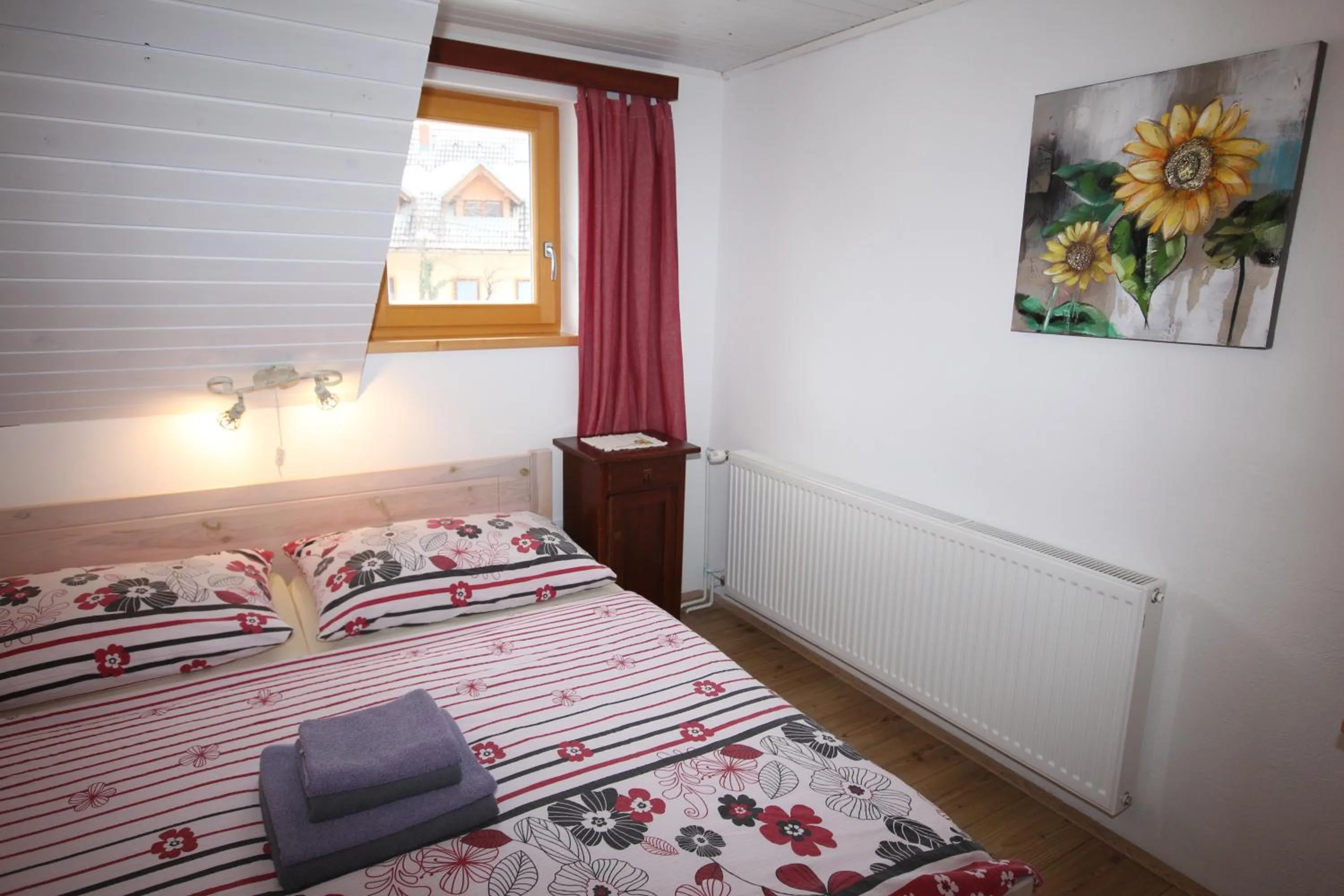 Bedroom, Bed in Apartments & Hostel Bohinj