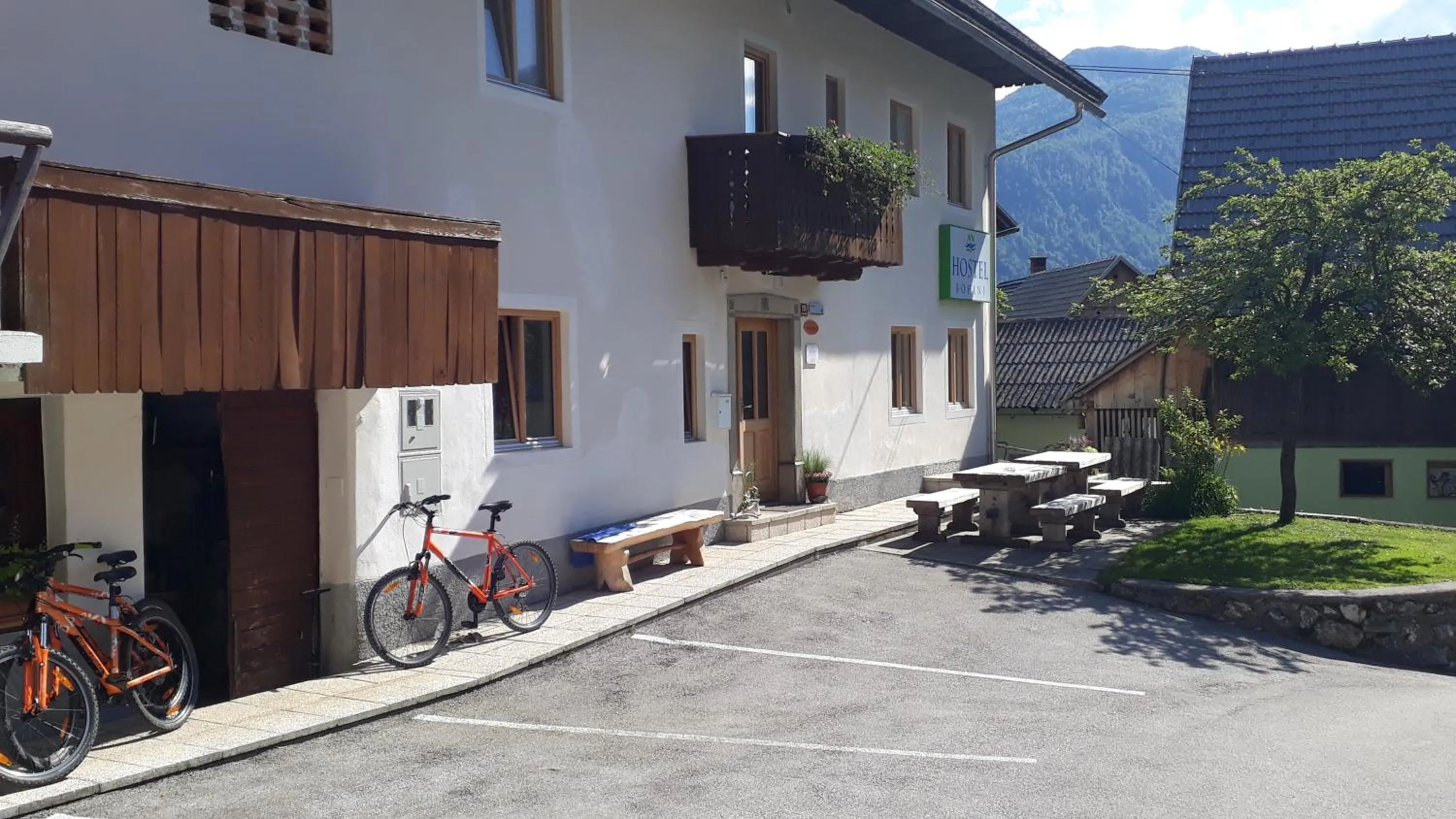 Property building in Apartments & Hostel Bohinj