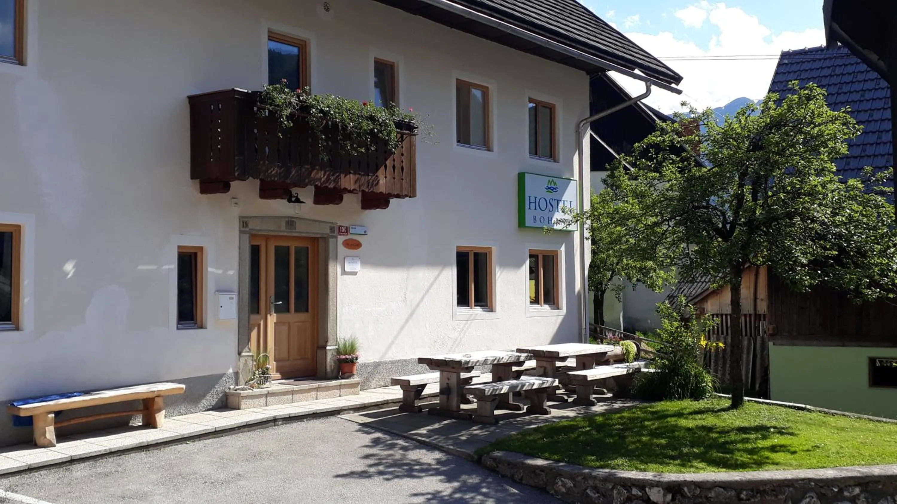 Property building in Apartments & Hostel Bohinj