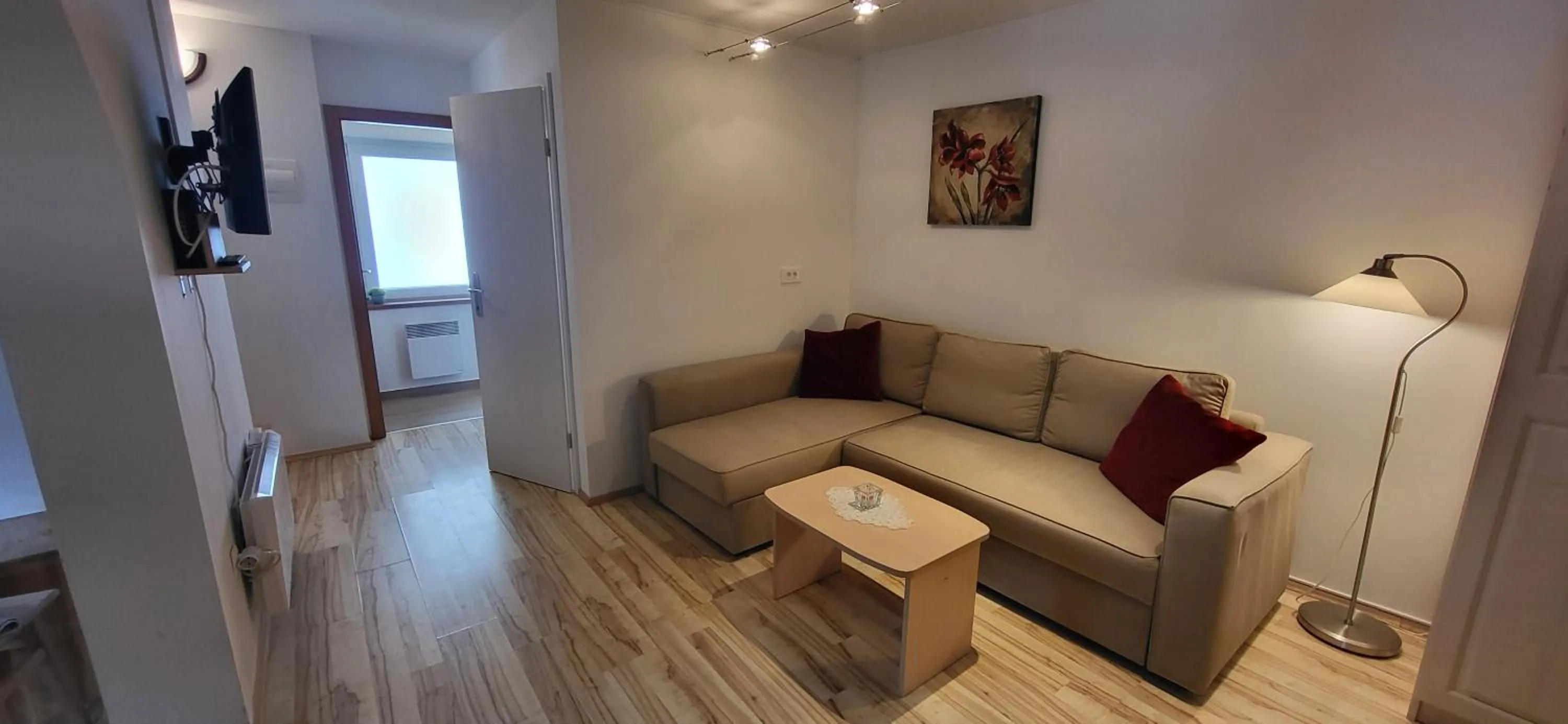 Living room in Apartments & Hostel Bohinj