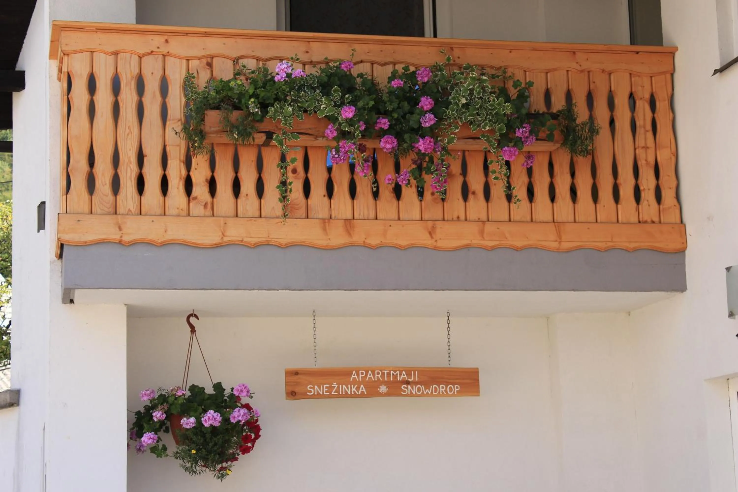 Facade/entrance in Apartments & Hostel Bohinj