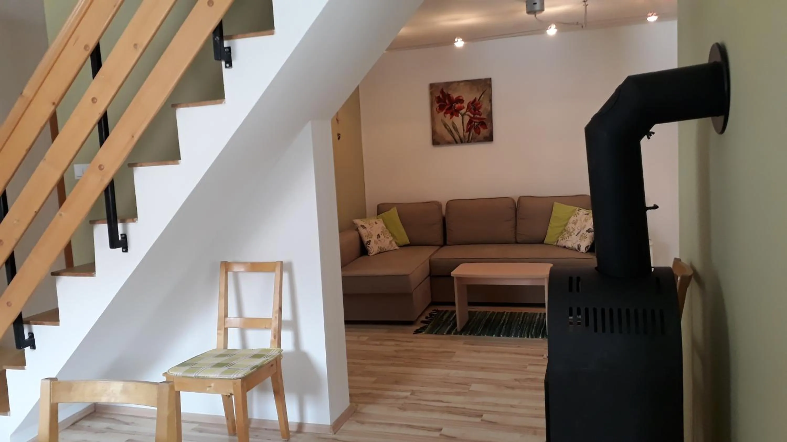Living room in Apartments & Hostel Bohinj