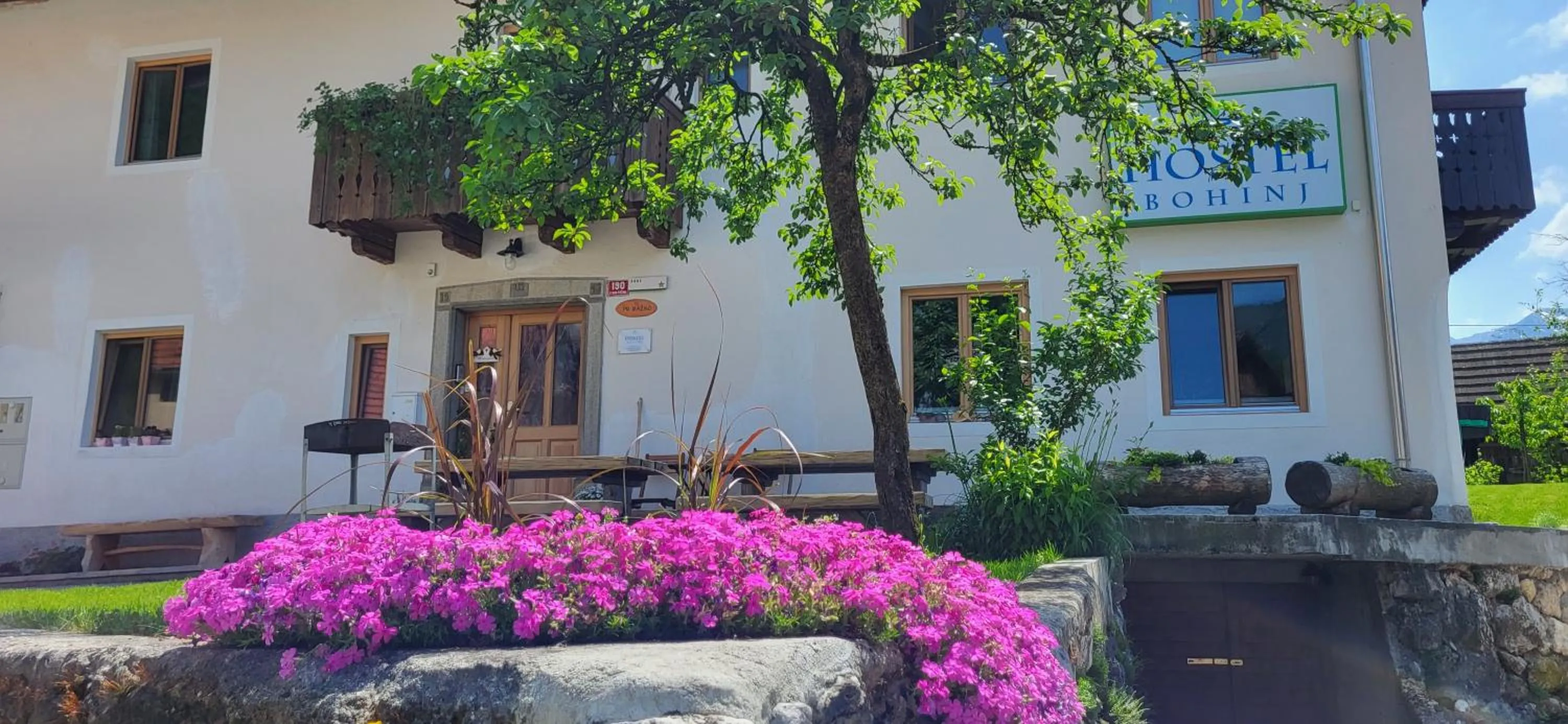 Property building in Apartments & Hostel Bohinj