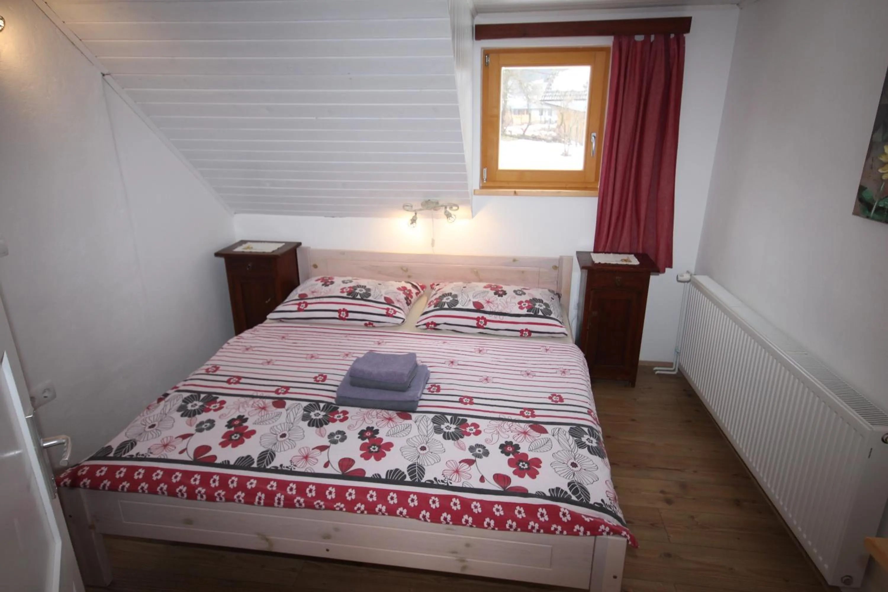 Bedroom, Bed in Apartments & Hostel Bohinj