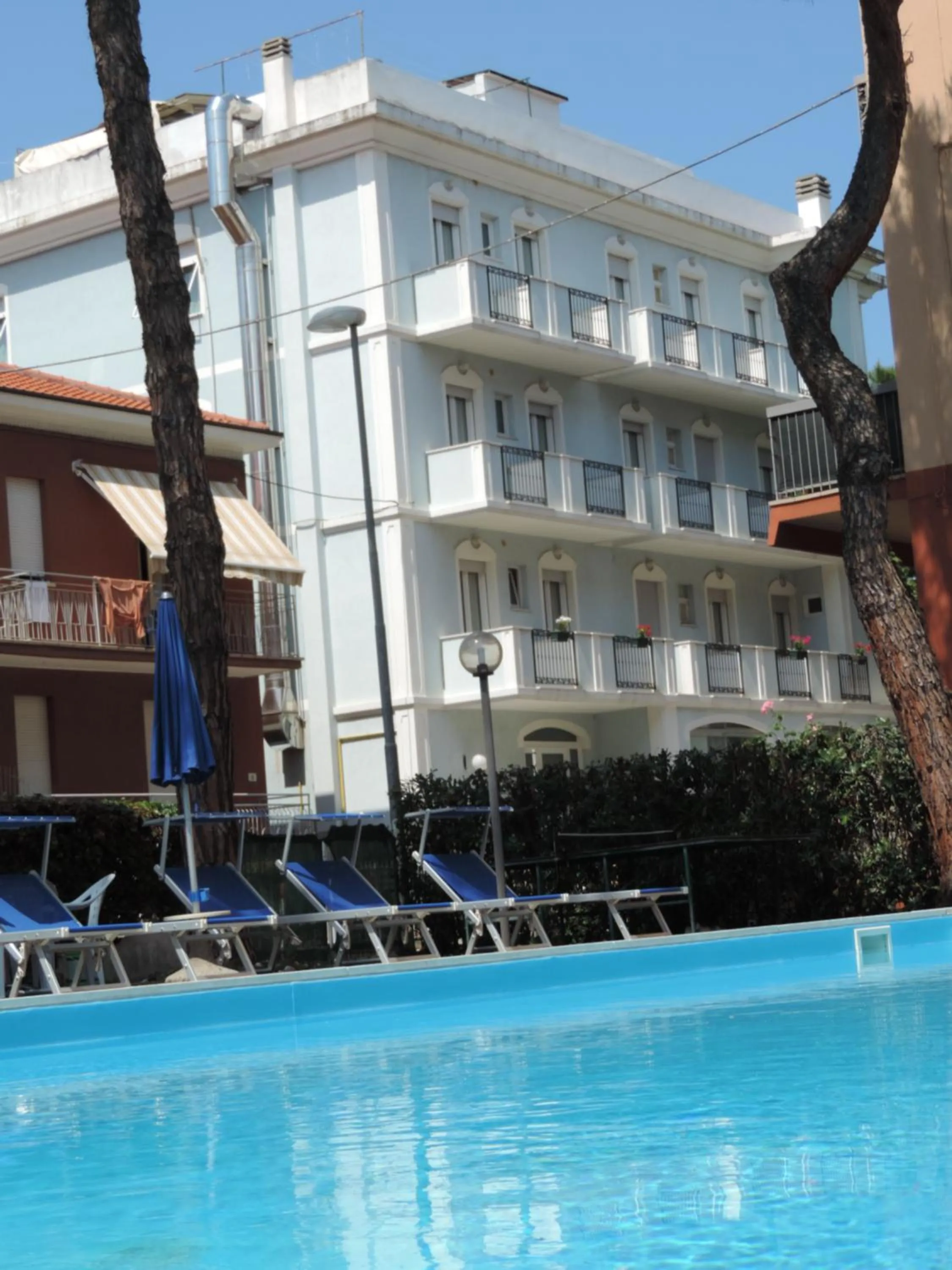 Pool view in Hotel Liliana