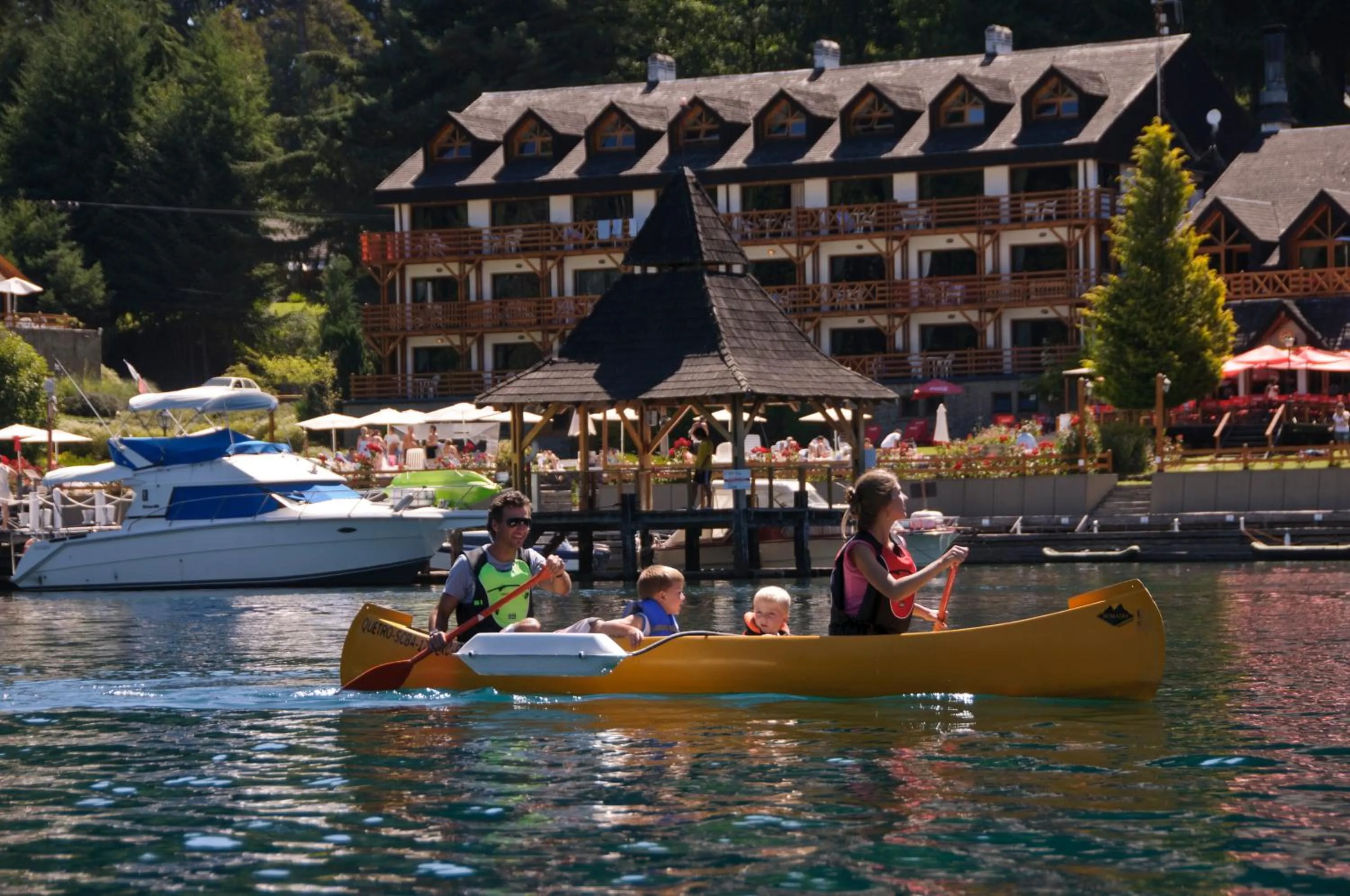Lake view in Manzano Resort