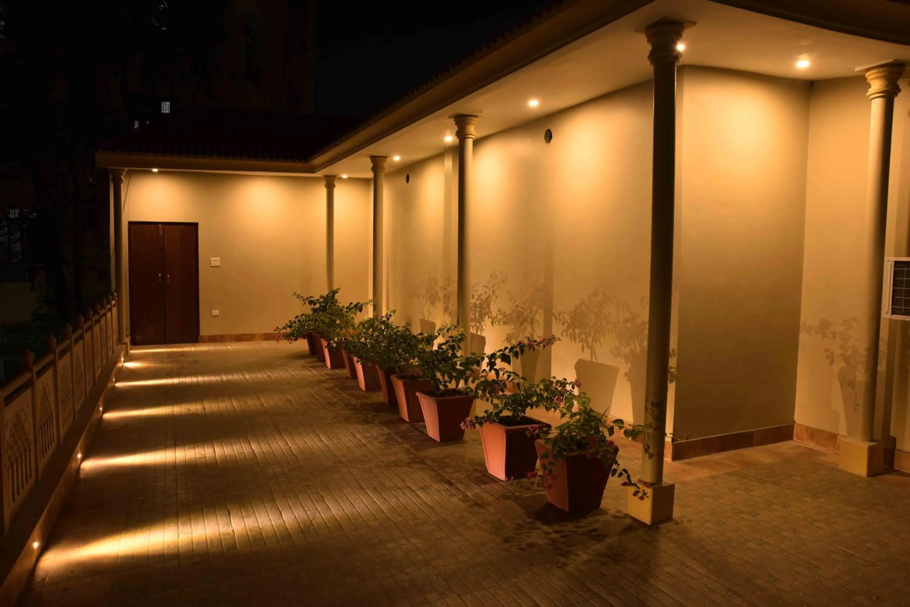 Lobby or reception in Vijaigarh Kothi - Heritage boutique