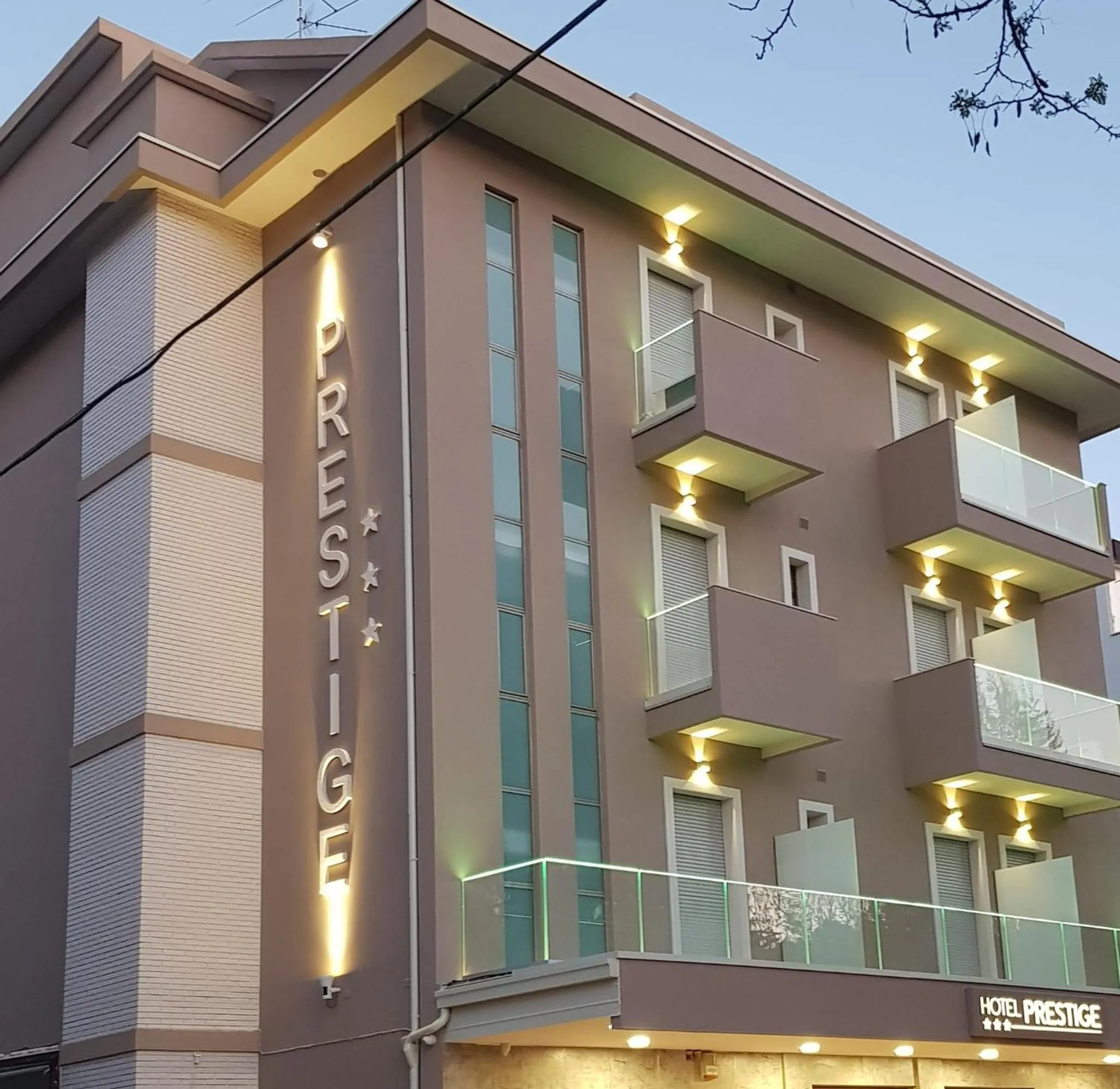 Facade/entrance in Hotel Prestige