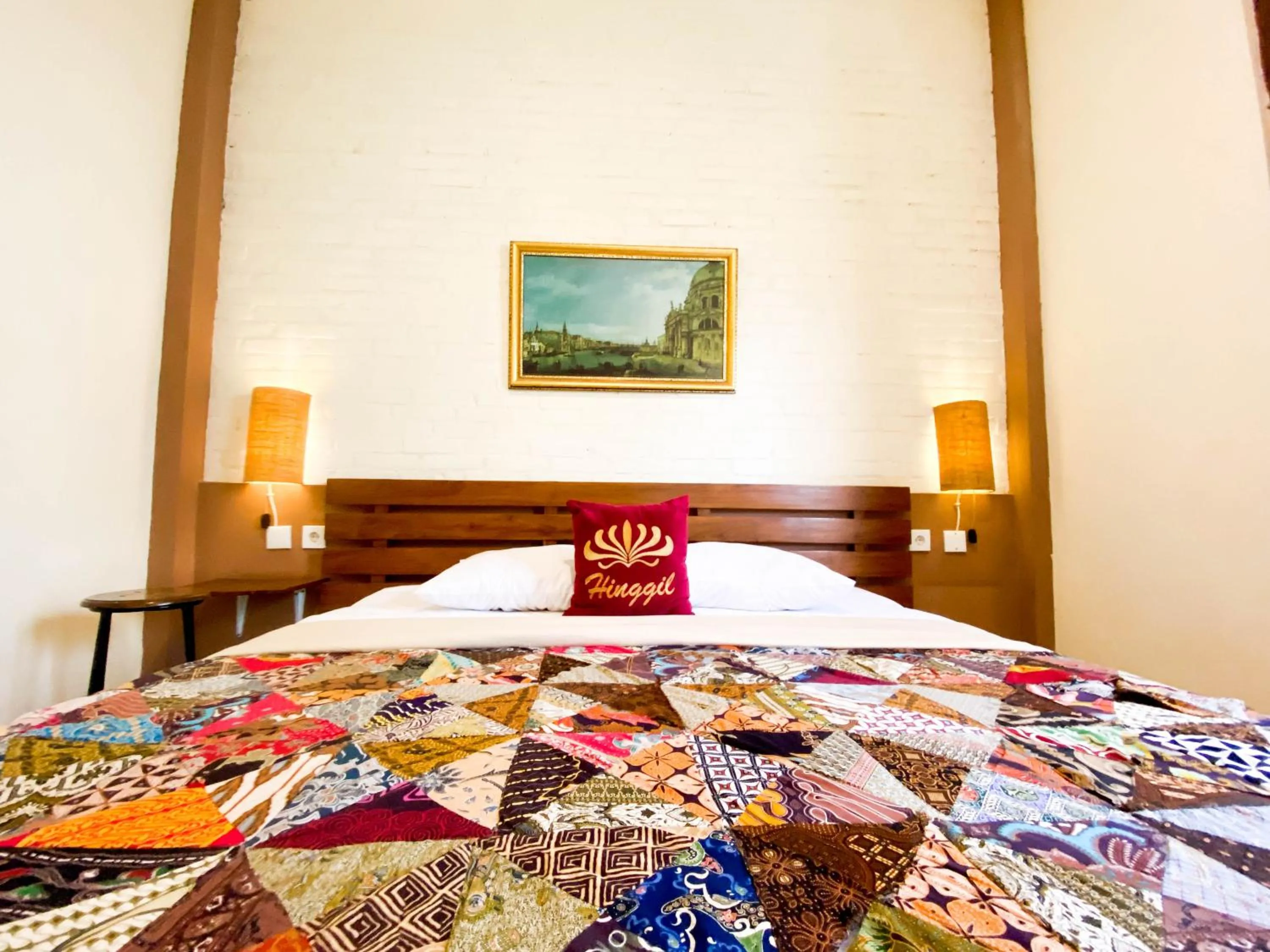 Bedroom, Bed in Hinggil Homestay Syariah Malioboro Yogya Mitra RedDoorz