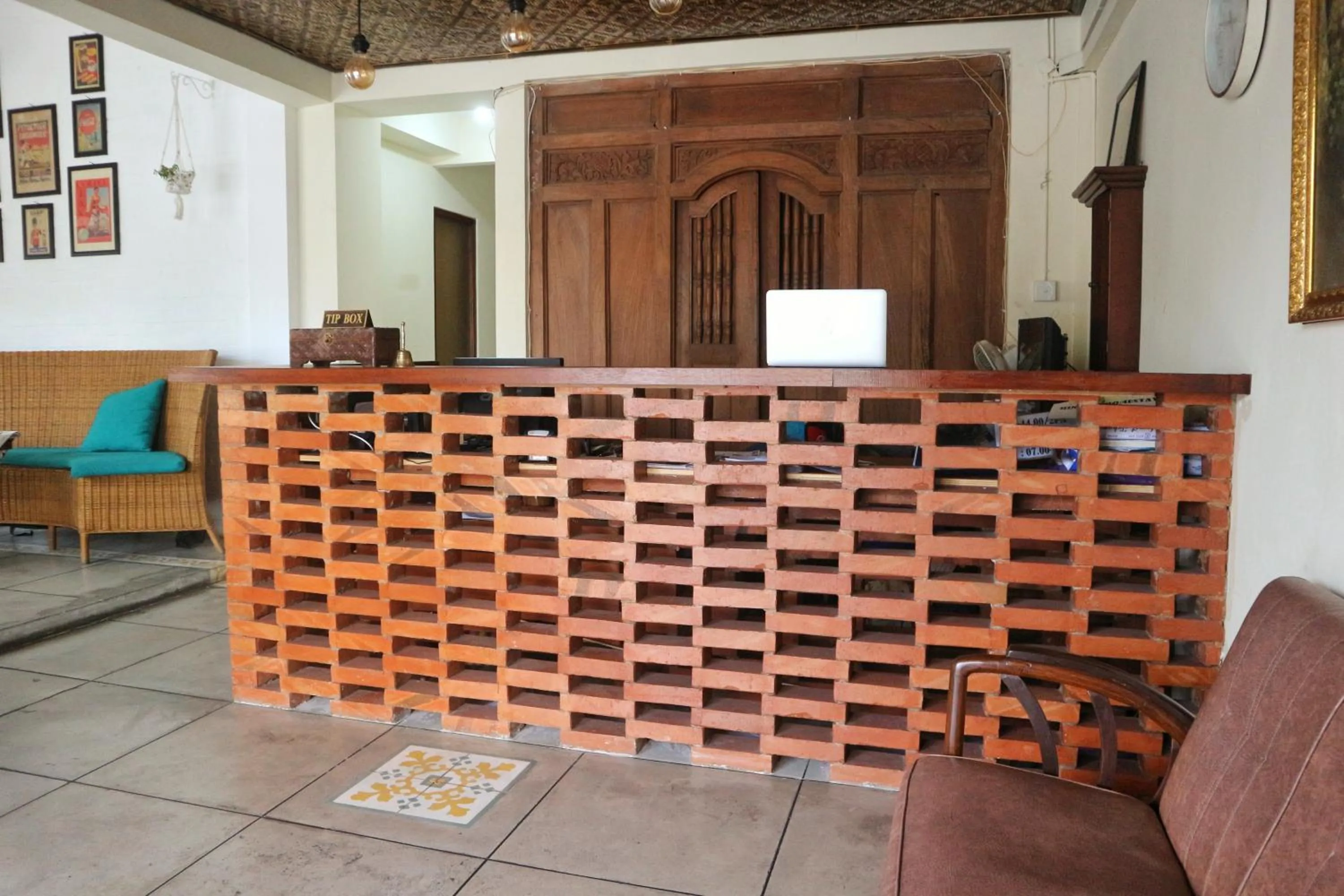 Lobby or reception in Hinggil Homestay Syariah Malioboro Yogya Mitra RedDoorz