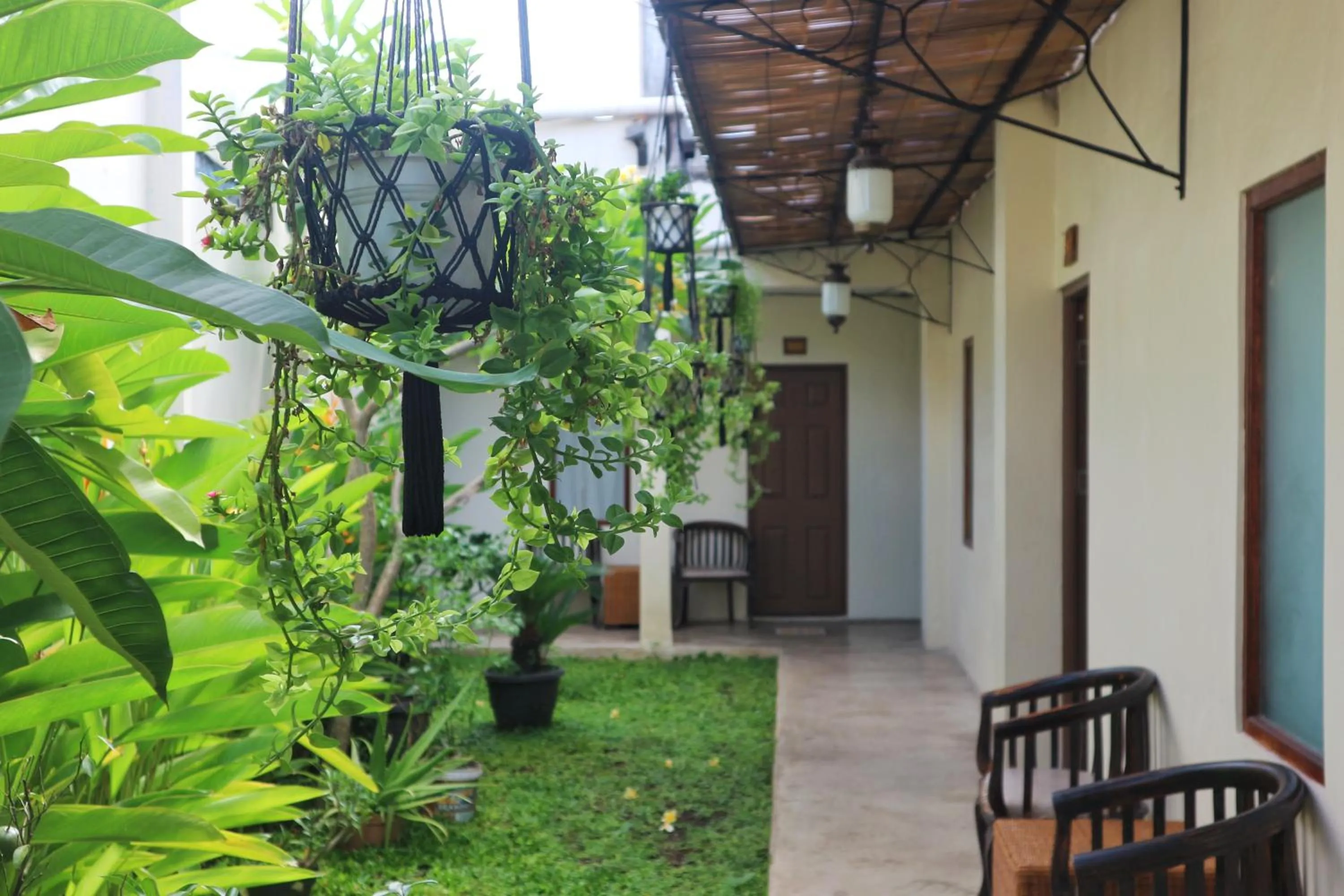 Garden in Hinggil Homestay Syariah Malioboro Yogya Mitra RedDoorz