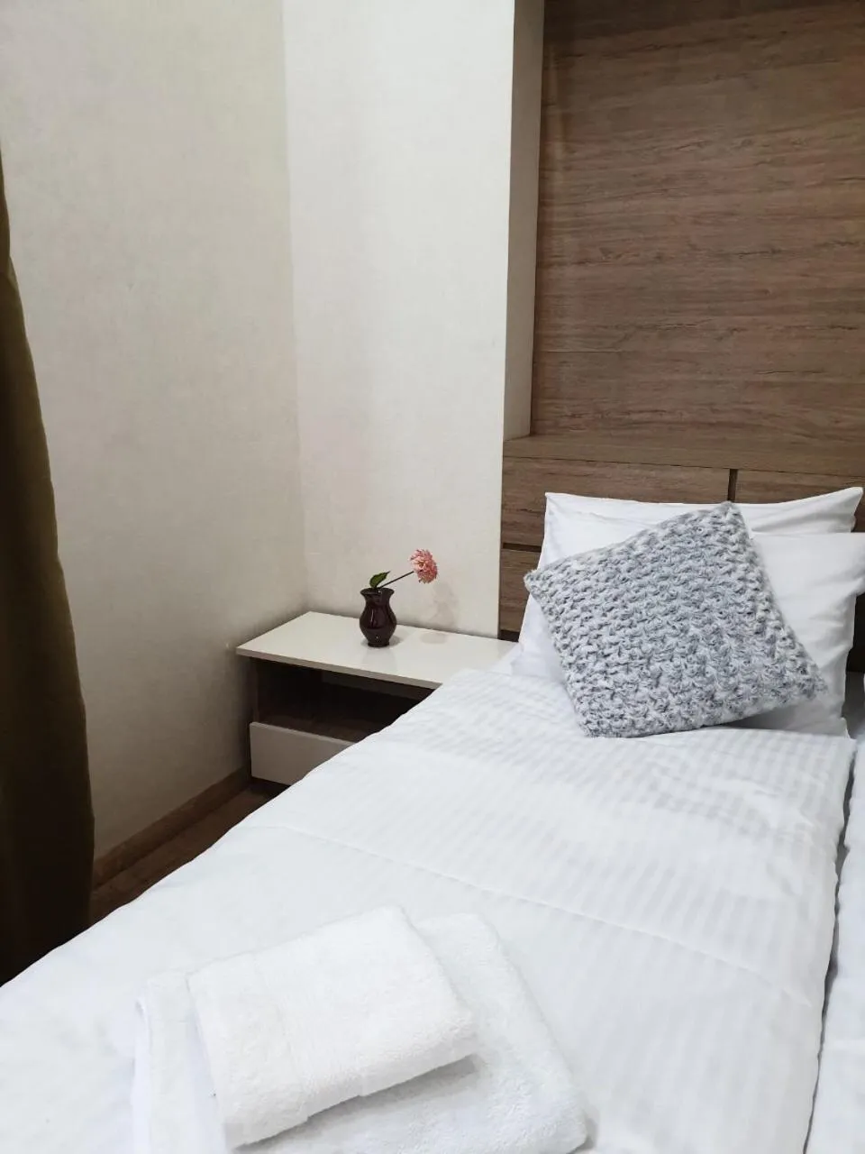 Bed in Vazi Aparthotel