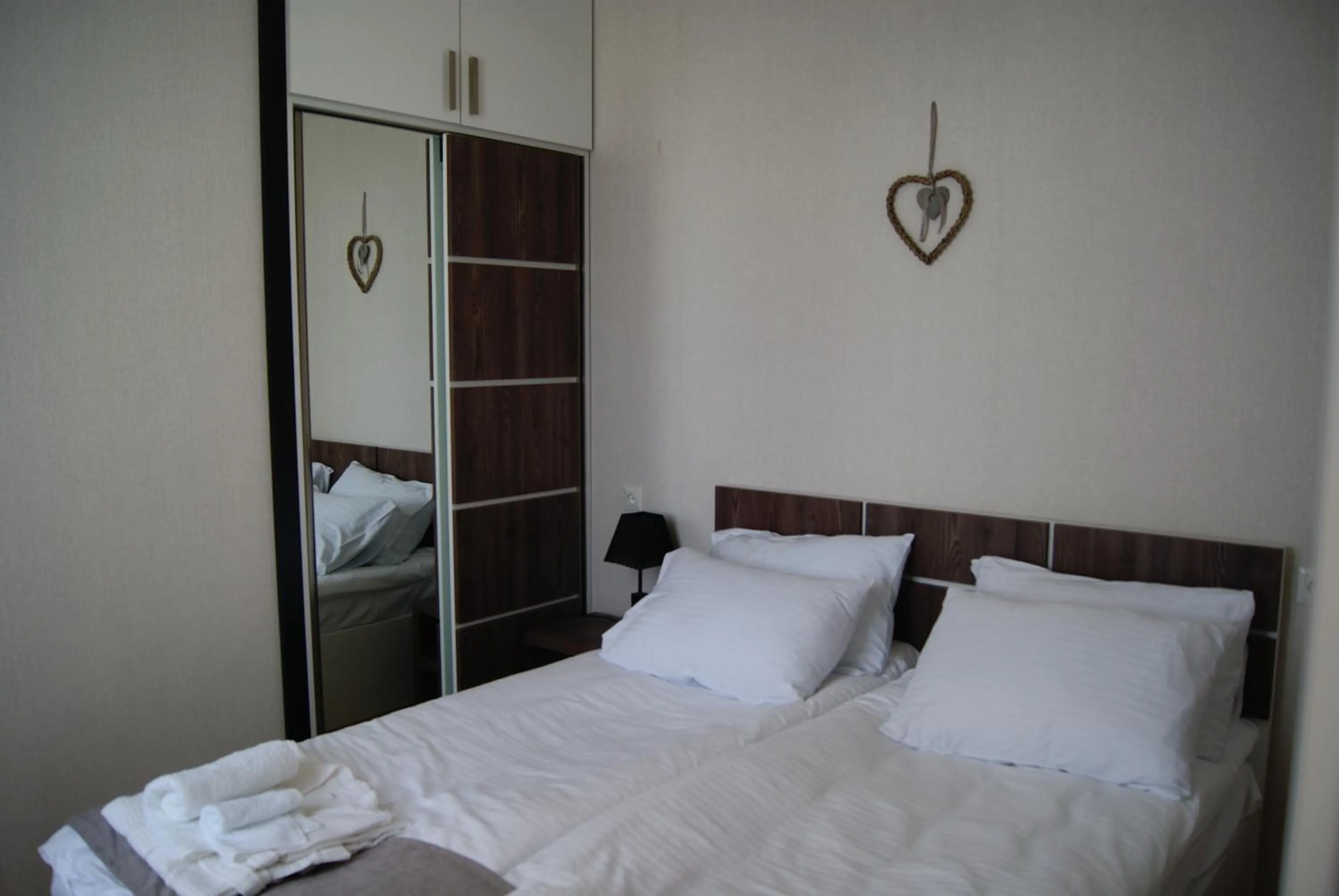 Bed in Vazi Aparthotel