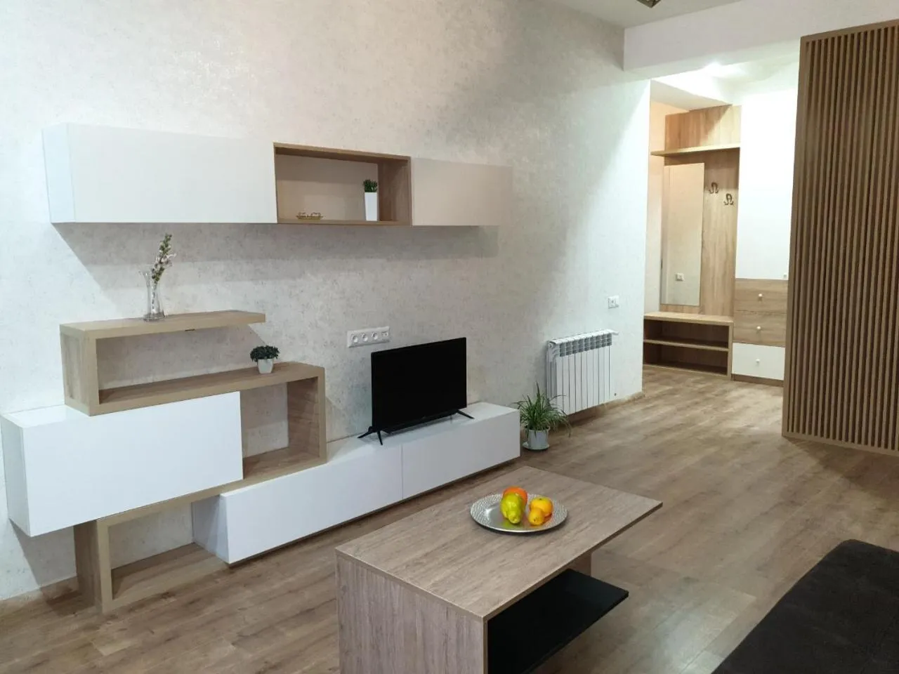 Communal lounge/ TV room in Vazi Aparthotel