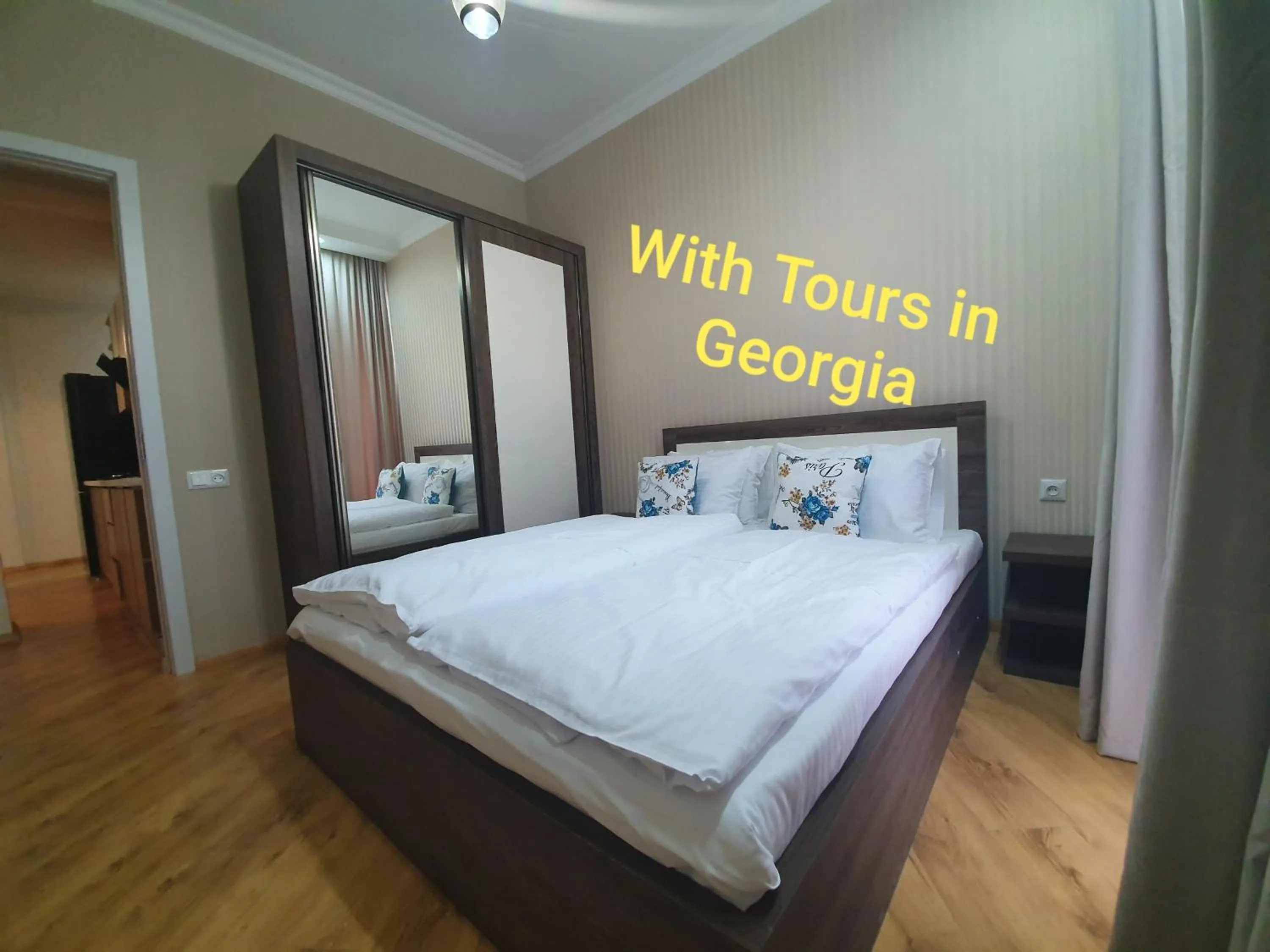 Bed in Vazi Aparthotel