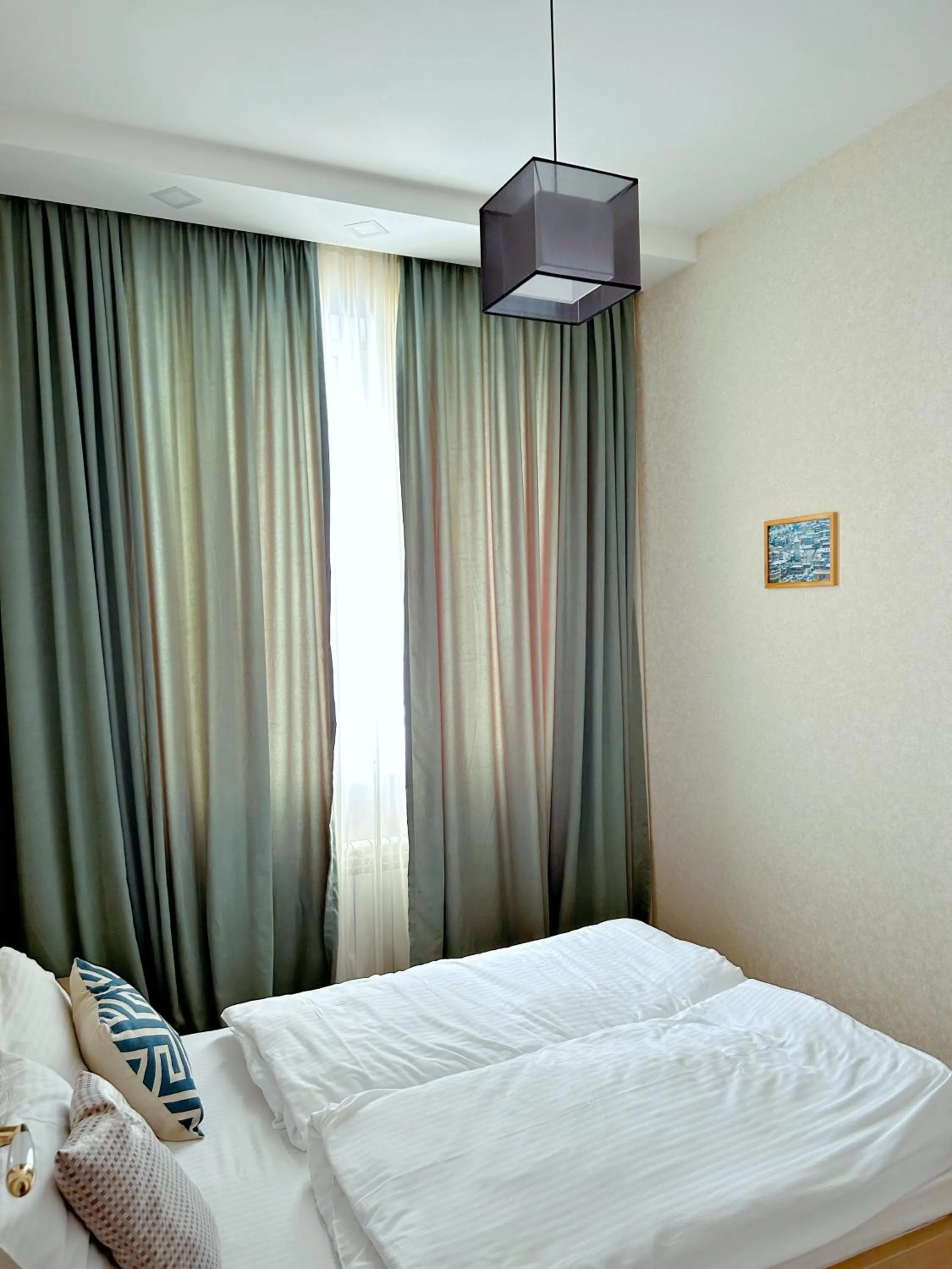 Bed in Vazi Aparthotel