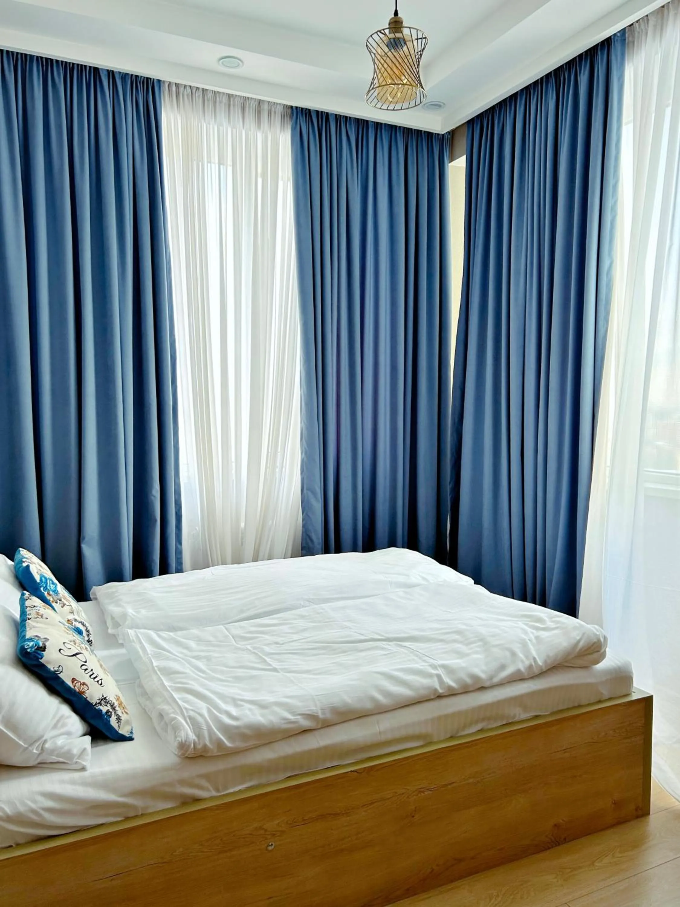 Bed in Vazi Aparthotel