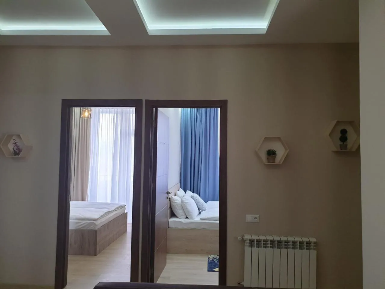 Bed in Vazi Aparthotel