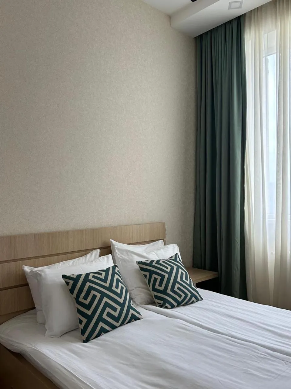 Bed in Vazi Aparthotel