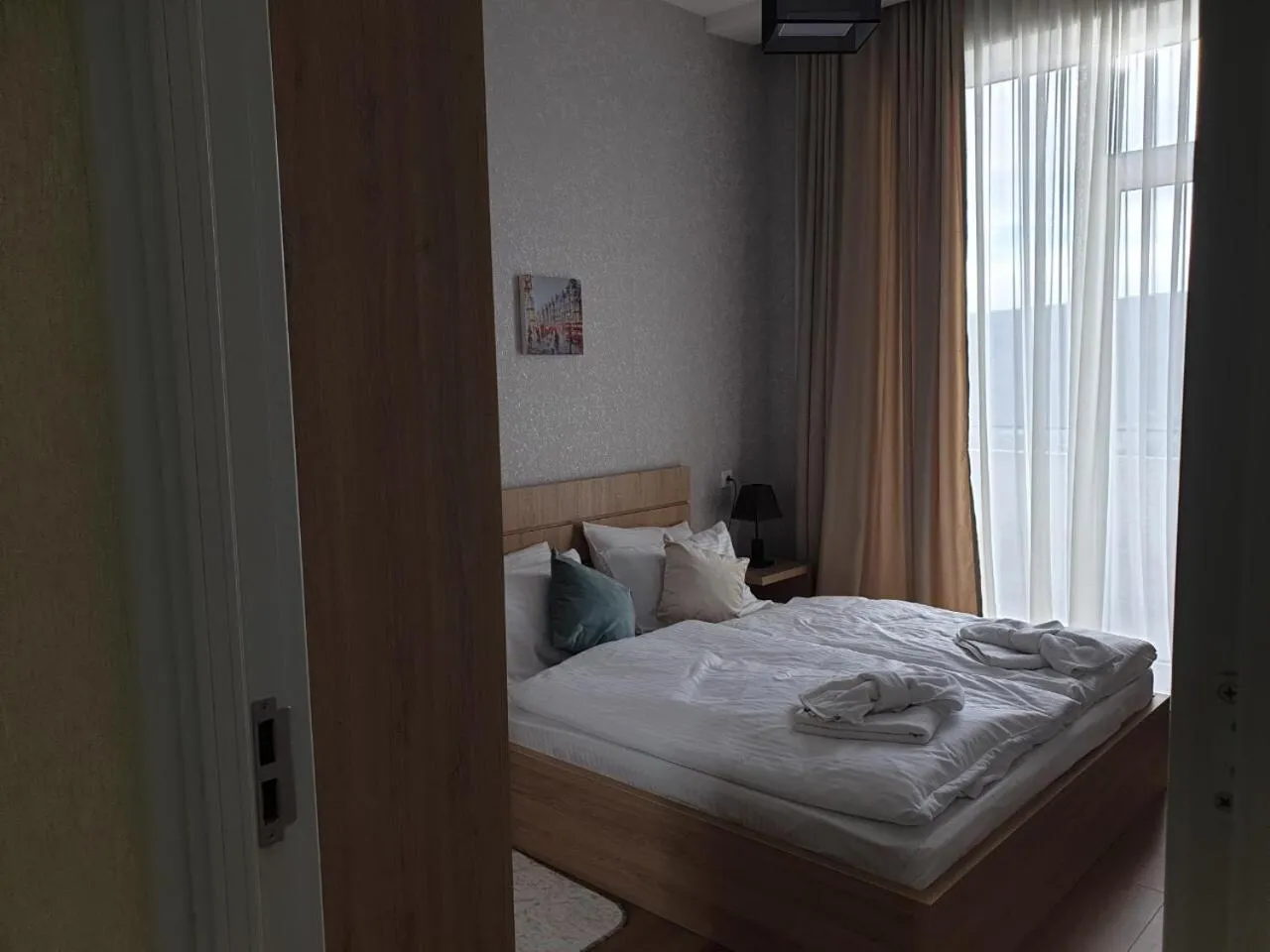 Bed in Vazi Aparthotel