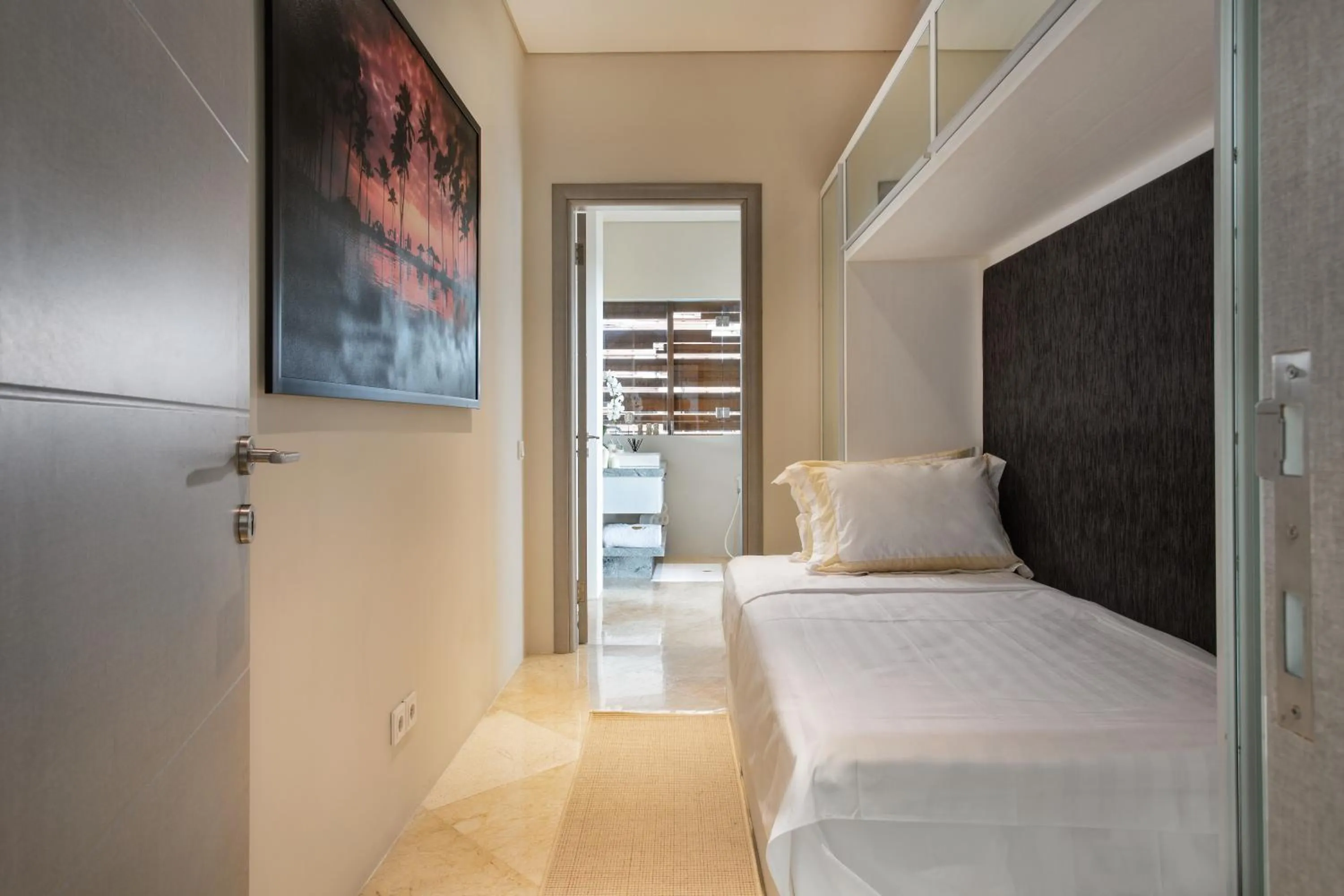 Bedroom in The Double View Mansions Bali