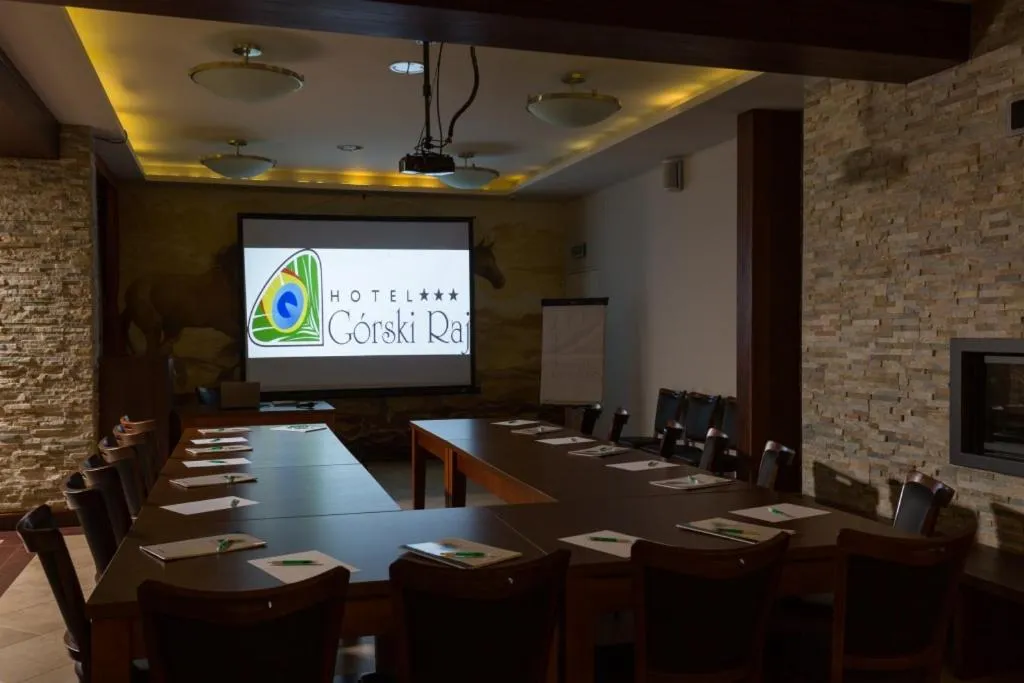 Area and facilities in Hotel Górski Raj