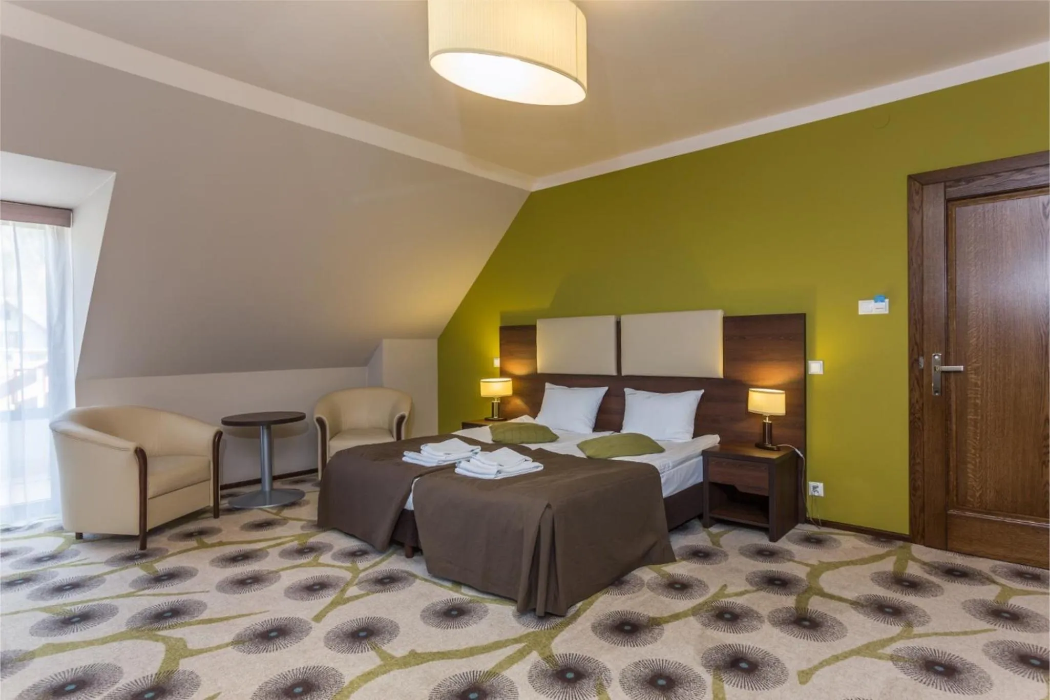 Bed in Hotel Górski Raj