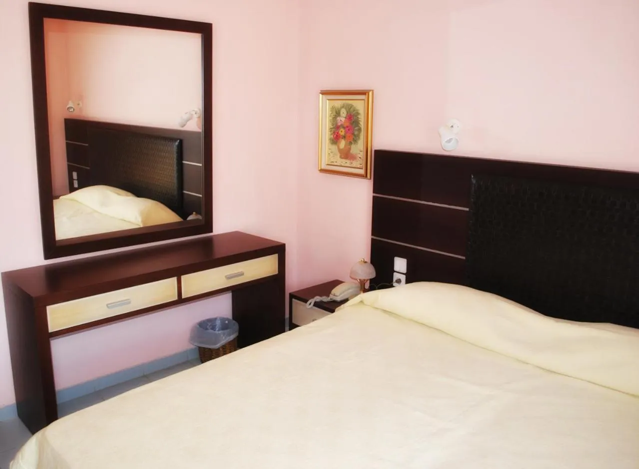 Bed in Blue Bay Hotel