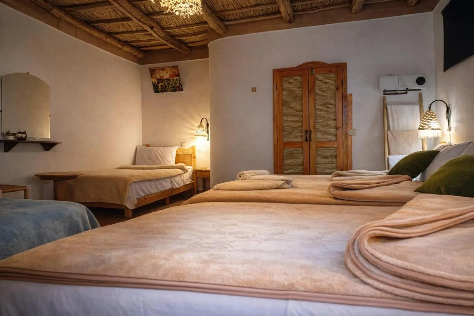 Bed in Riad pizzeria Marhaba