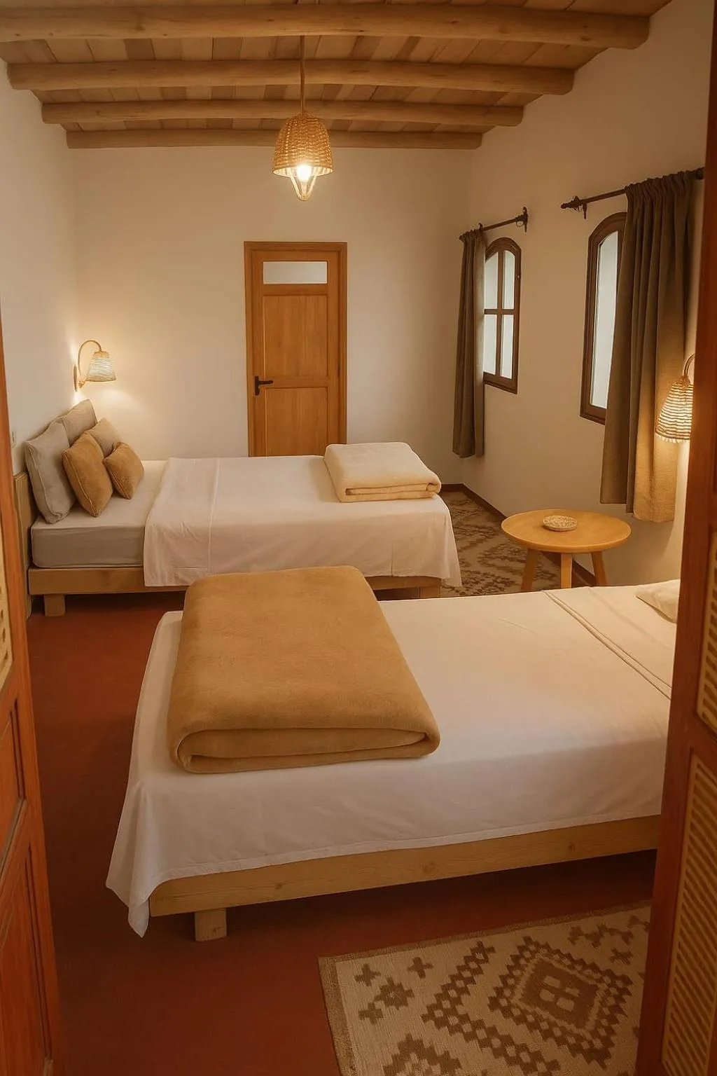 Bed in Riad pizzeria Marhaba