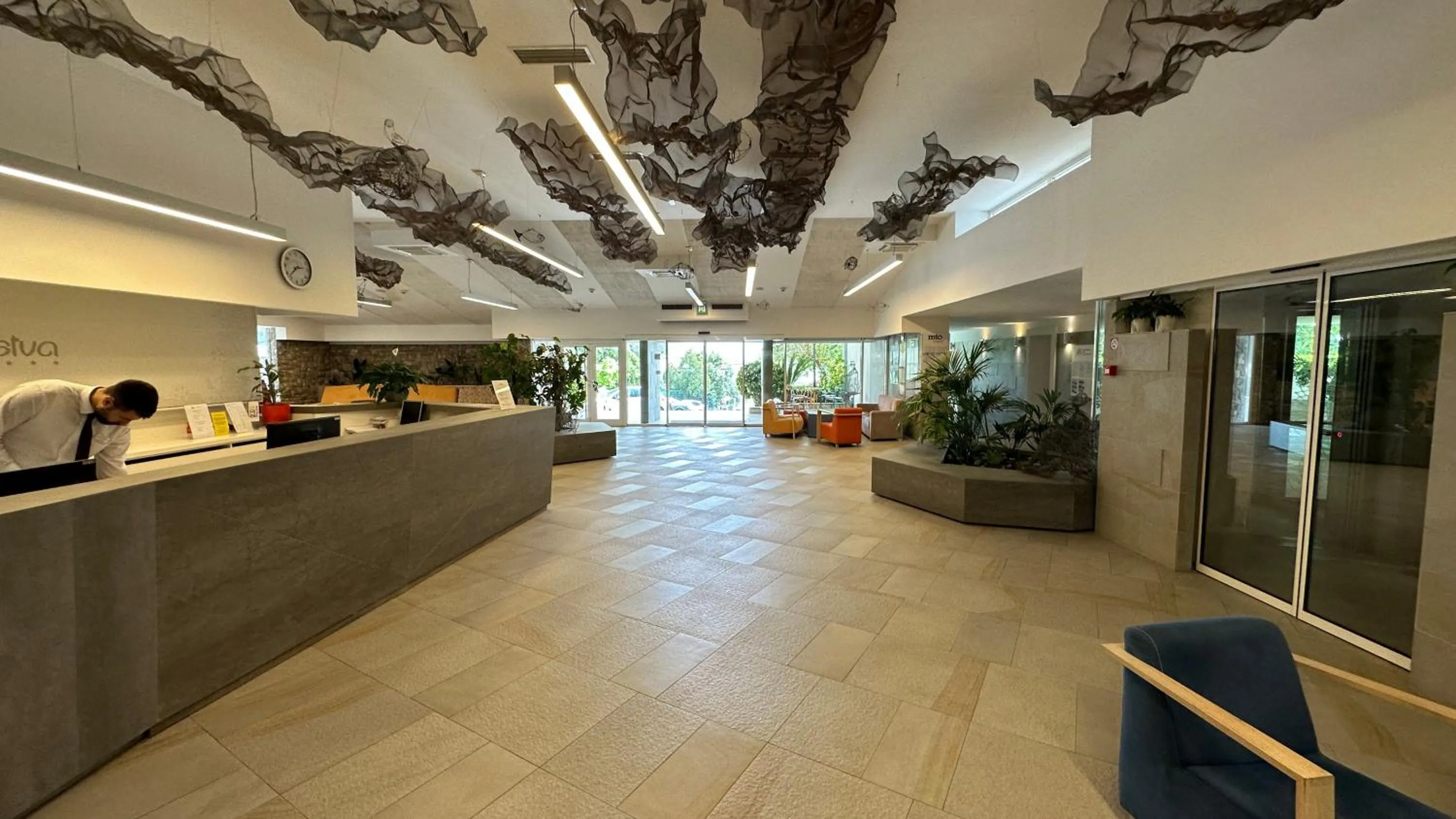 Lobby or reception in Hotel Castellastva