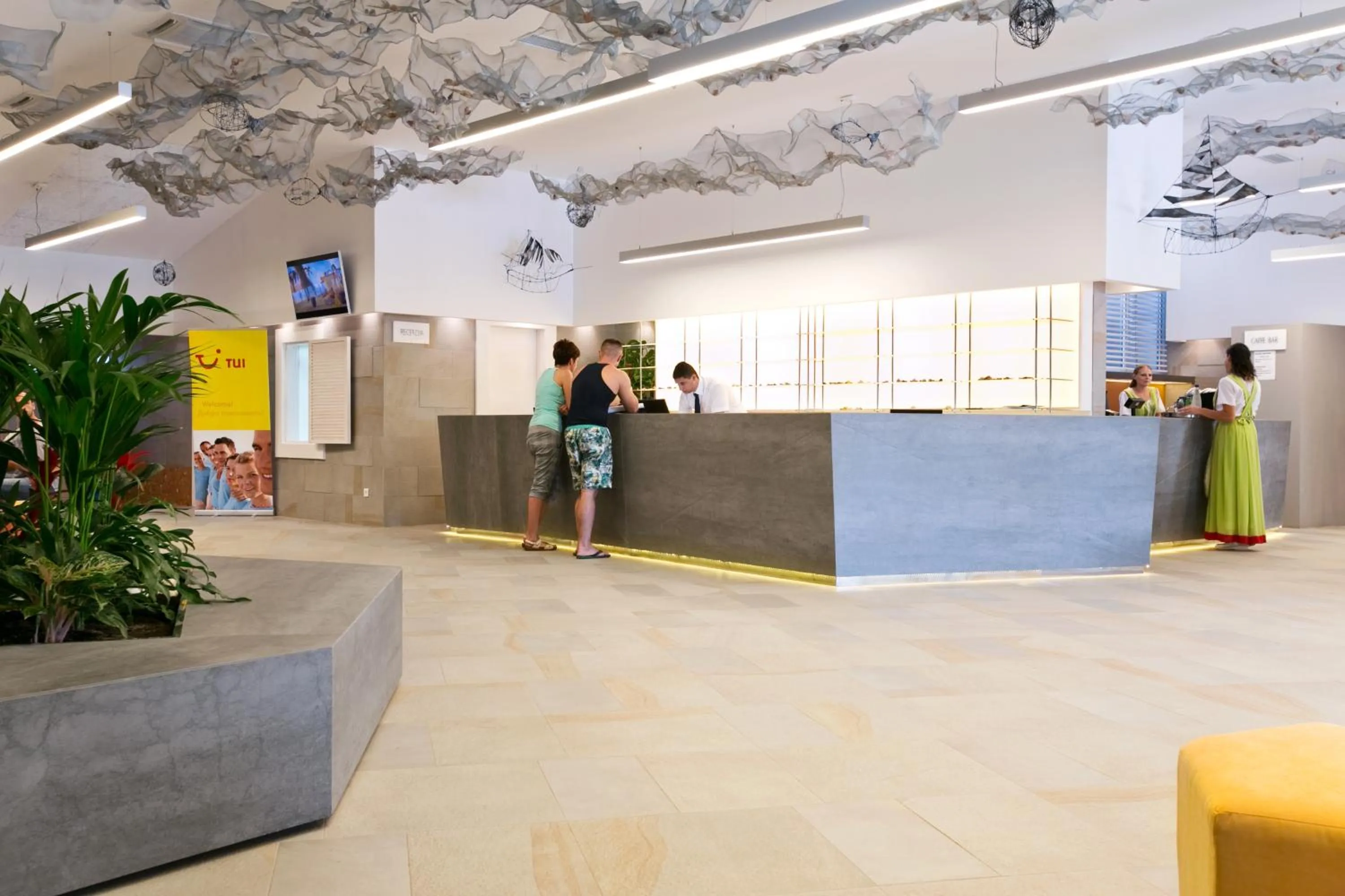 Lobby or reception in Hotel Castellastva