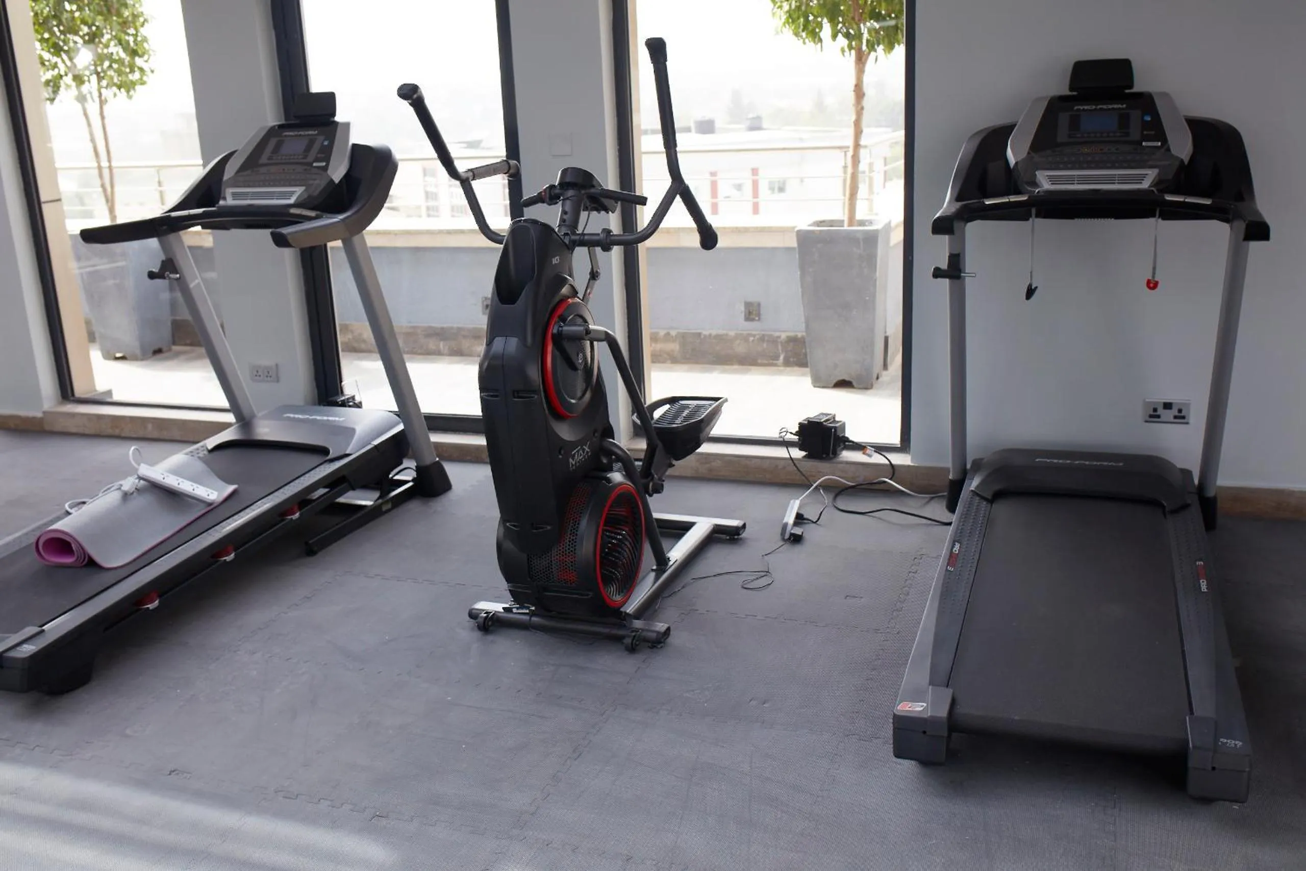 Fitness centre/facilities in Belanova Apartments and Suites