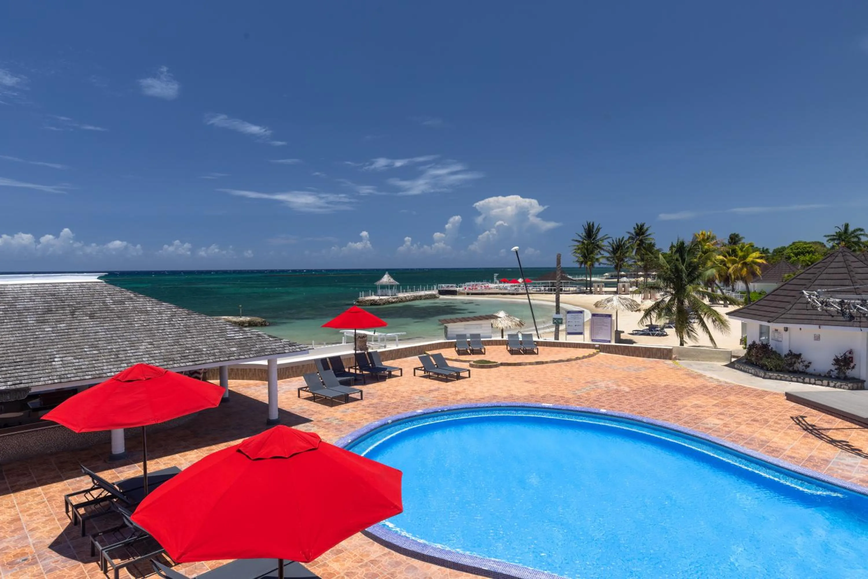 Swimming pool in Grand Muthu Runaway Bay Club Caribbean