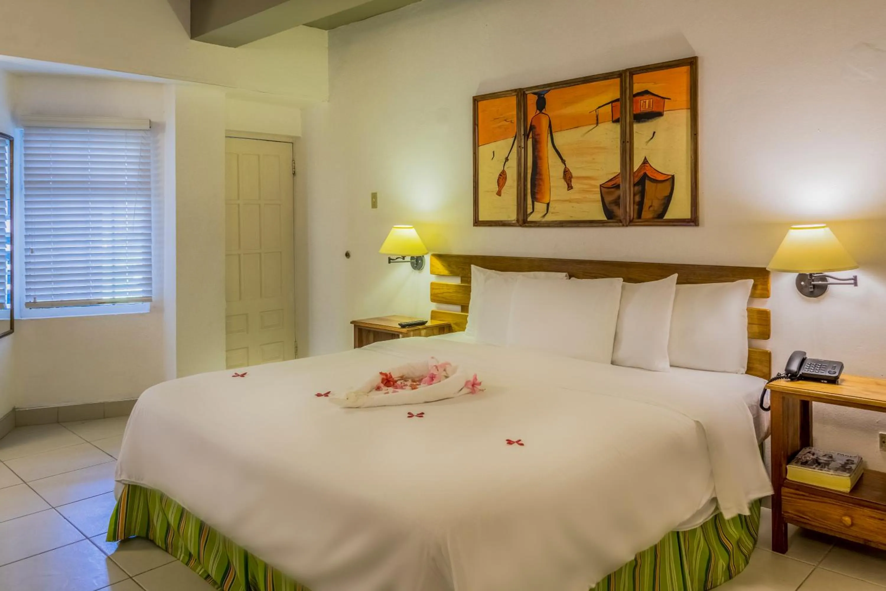 Bed in Royal Decameron Club Caribbean Resort - ALL INCLUSIVE