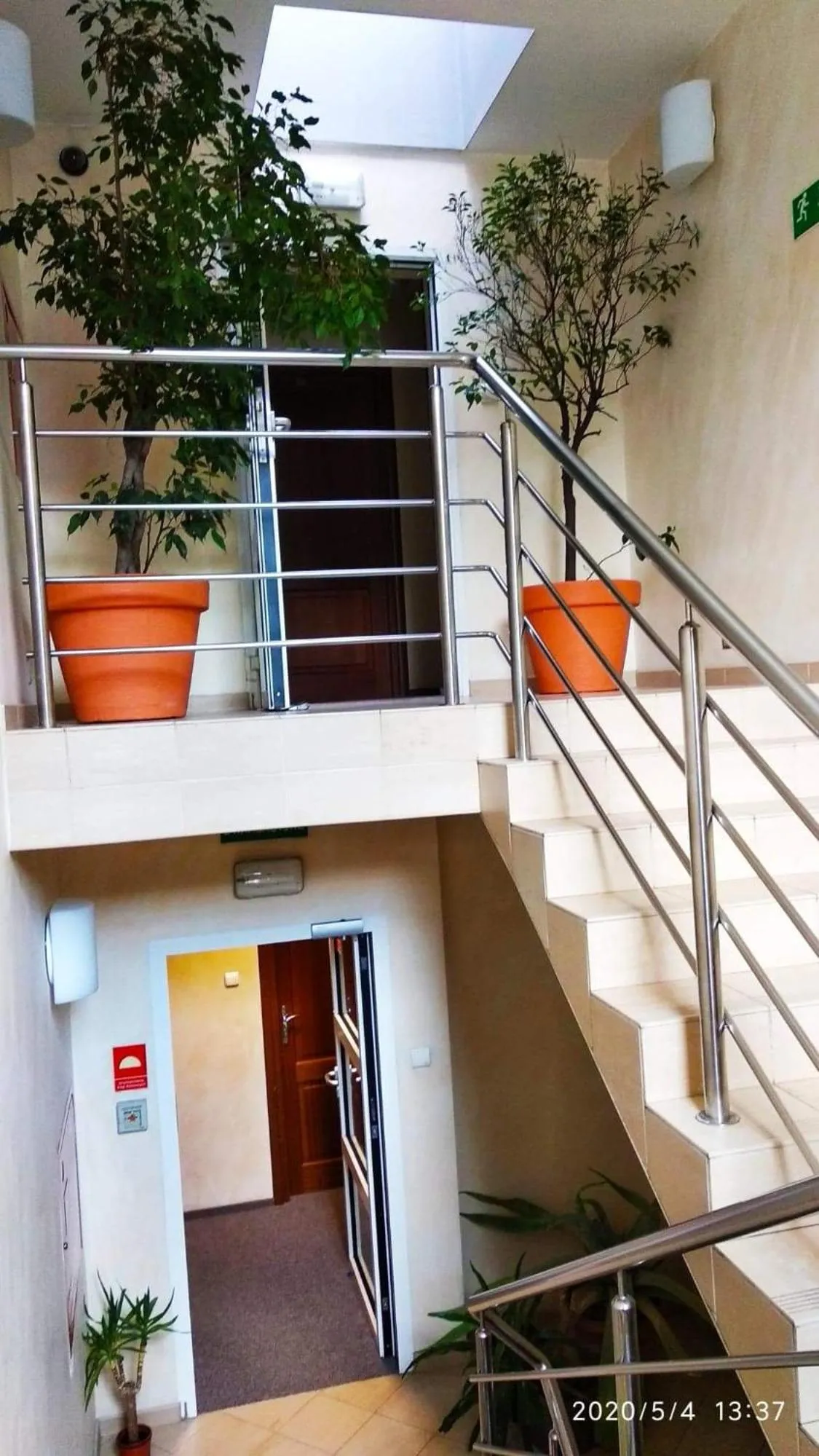 Facade/entrance in Hotel Arena