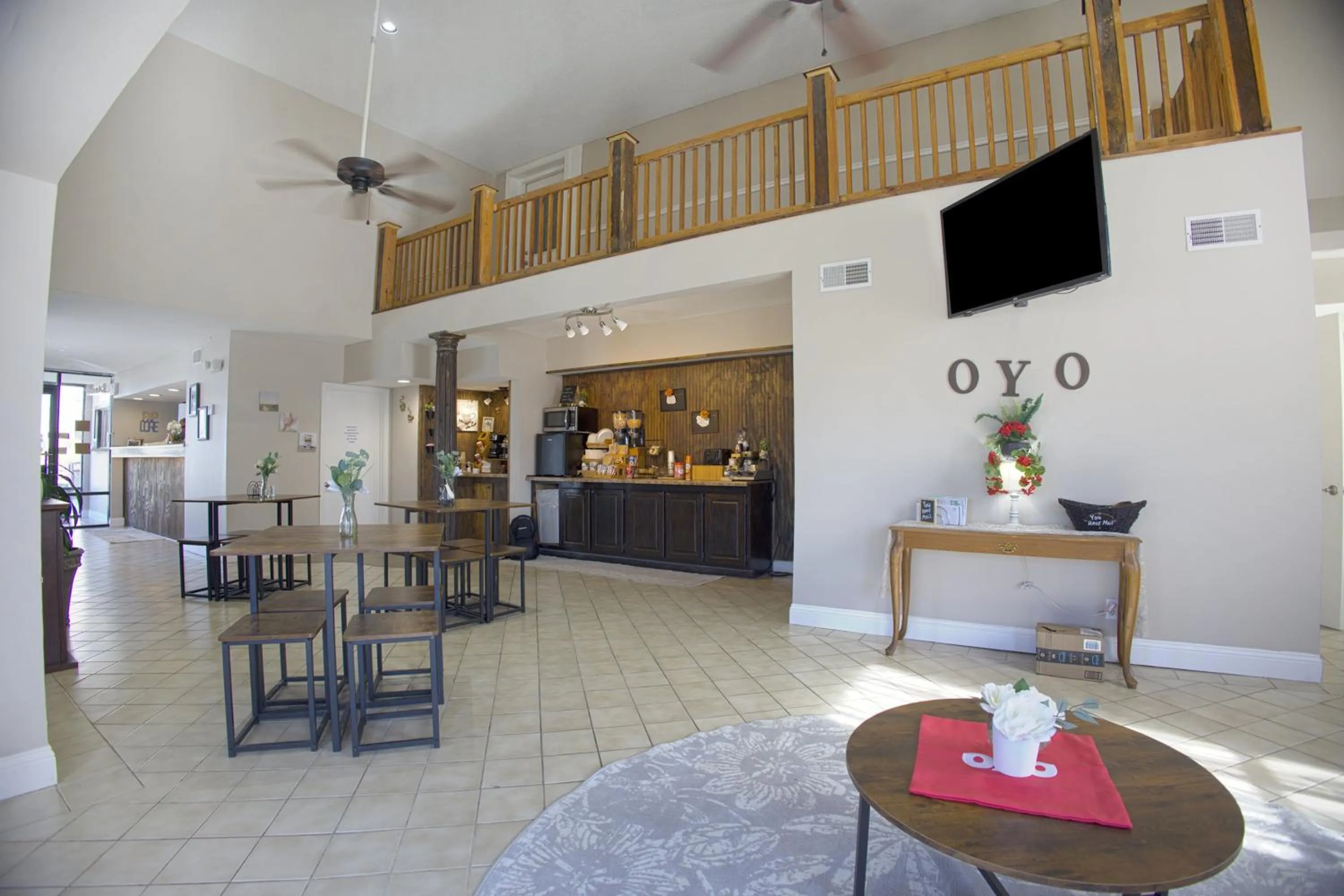 Lobby or reception in OYO Hotel Brownsville TN I-40