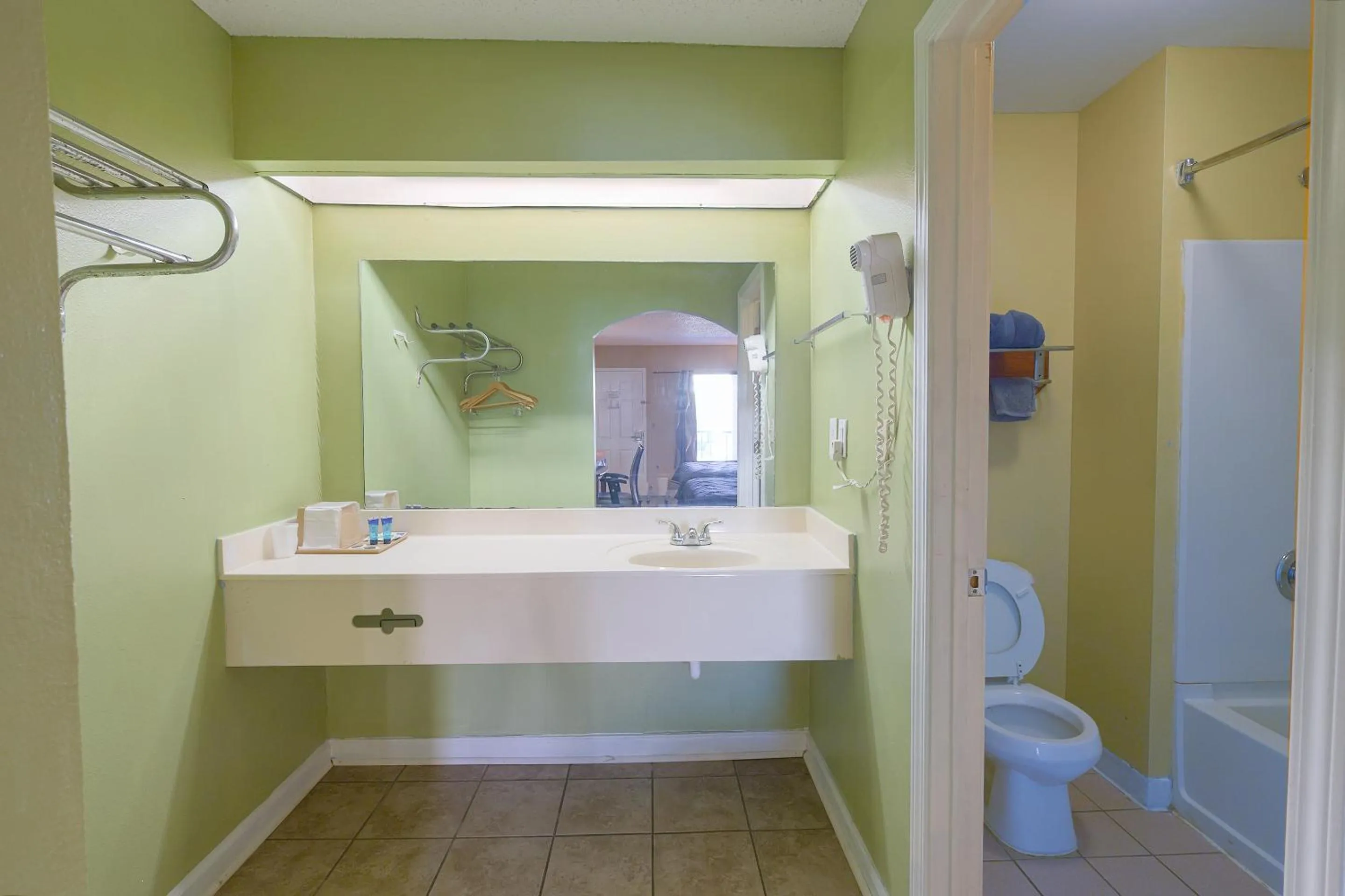 Bathroom in OYO Hotel Brownsville TN I-40